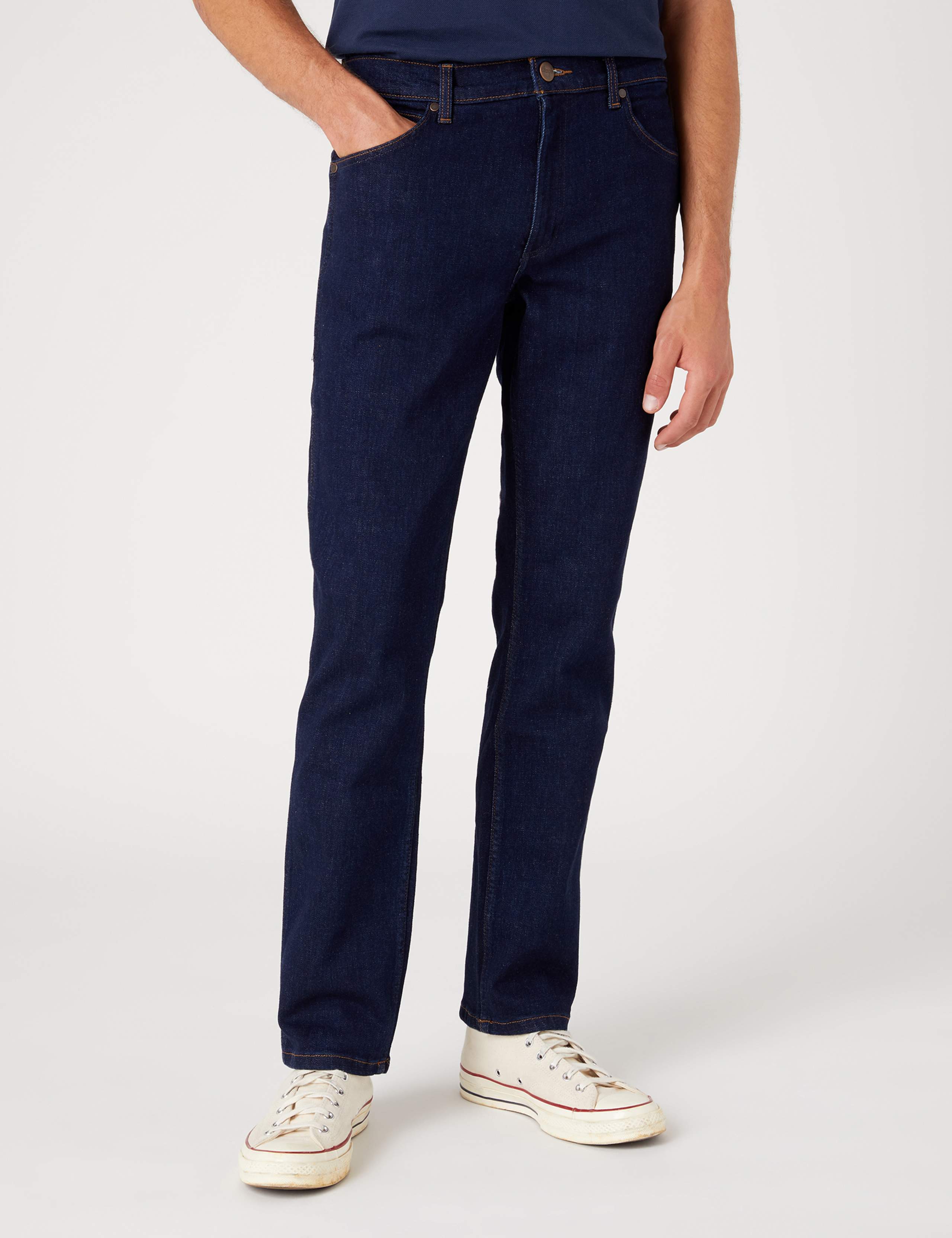 Straight Fit 5 Pocket Jeans 1 of 6