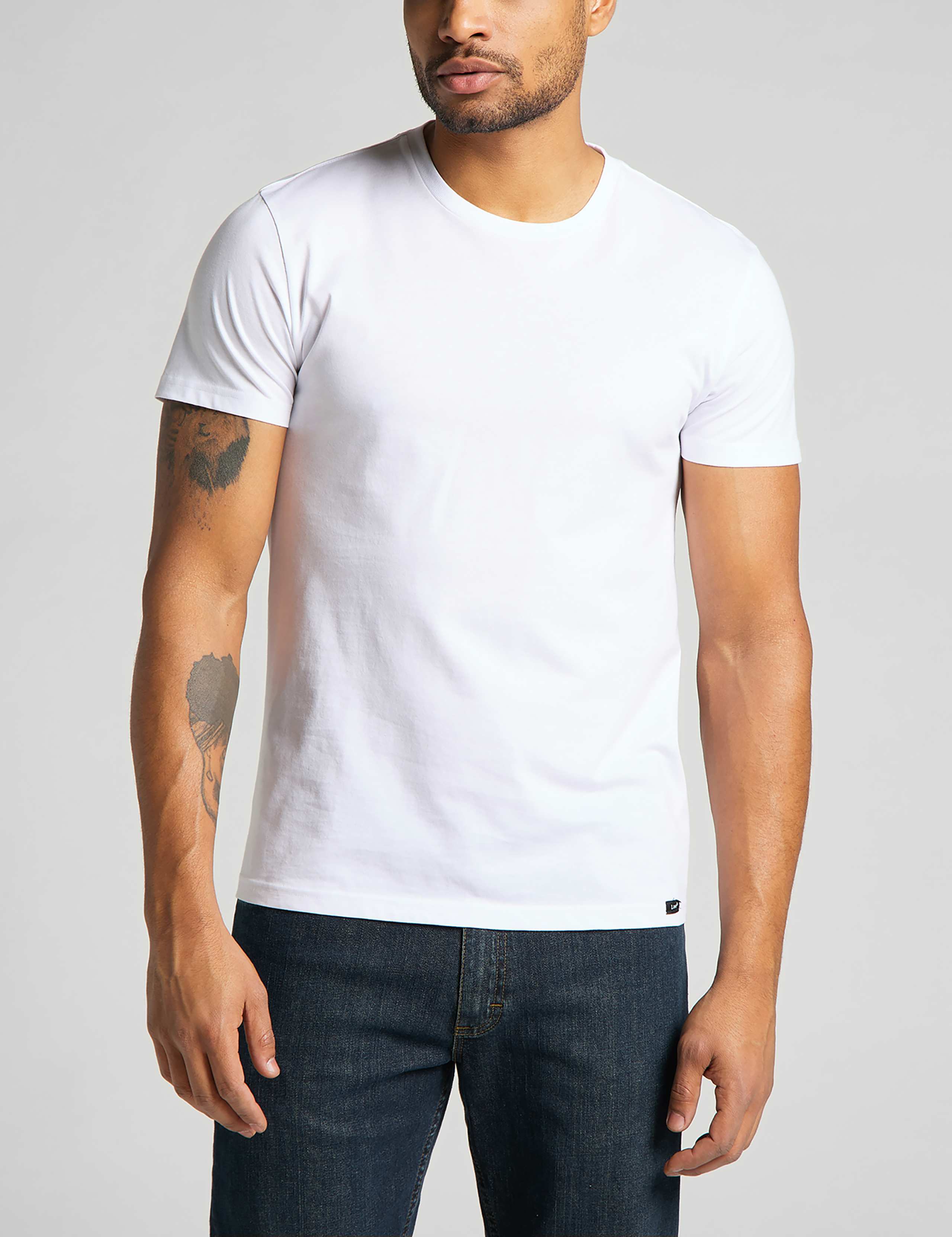 2 Pack Pure Cotton Crew Neck T-Shirts 2 of 5