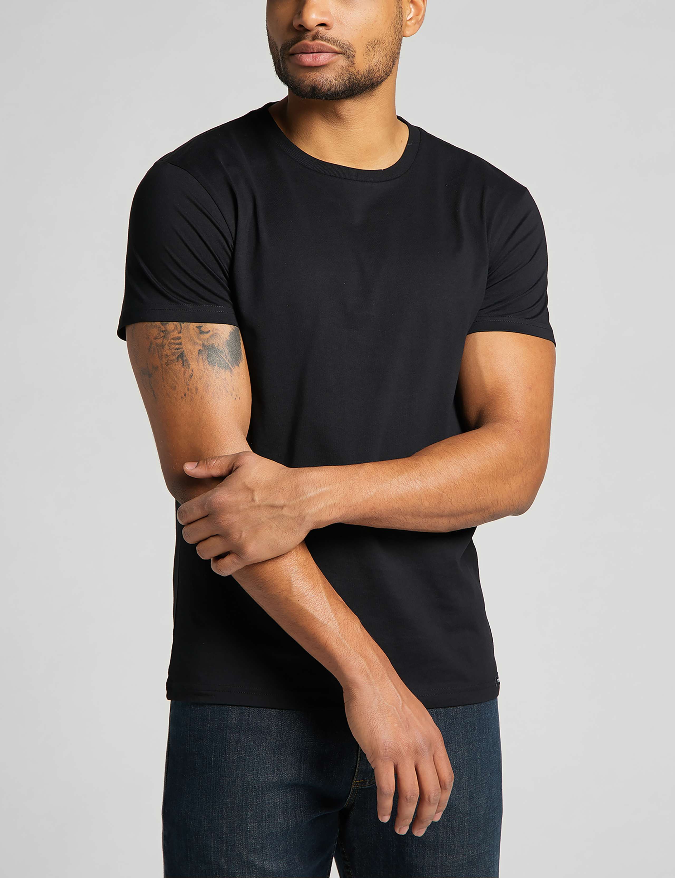 2 Pack Pure Cotton Crew Neck T-Shirts 4 of 5