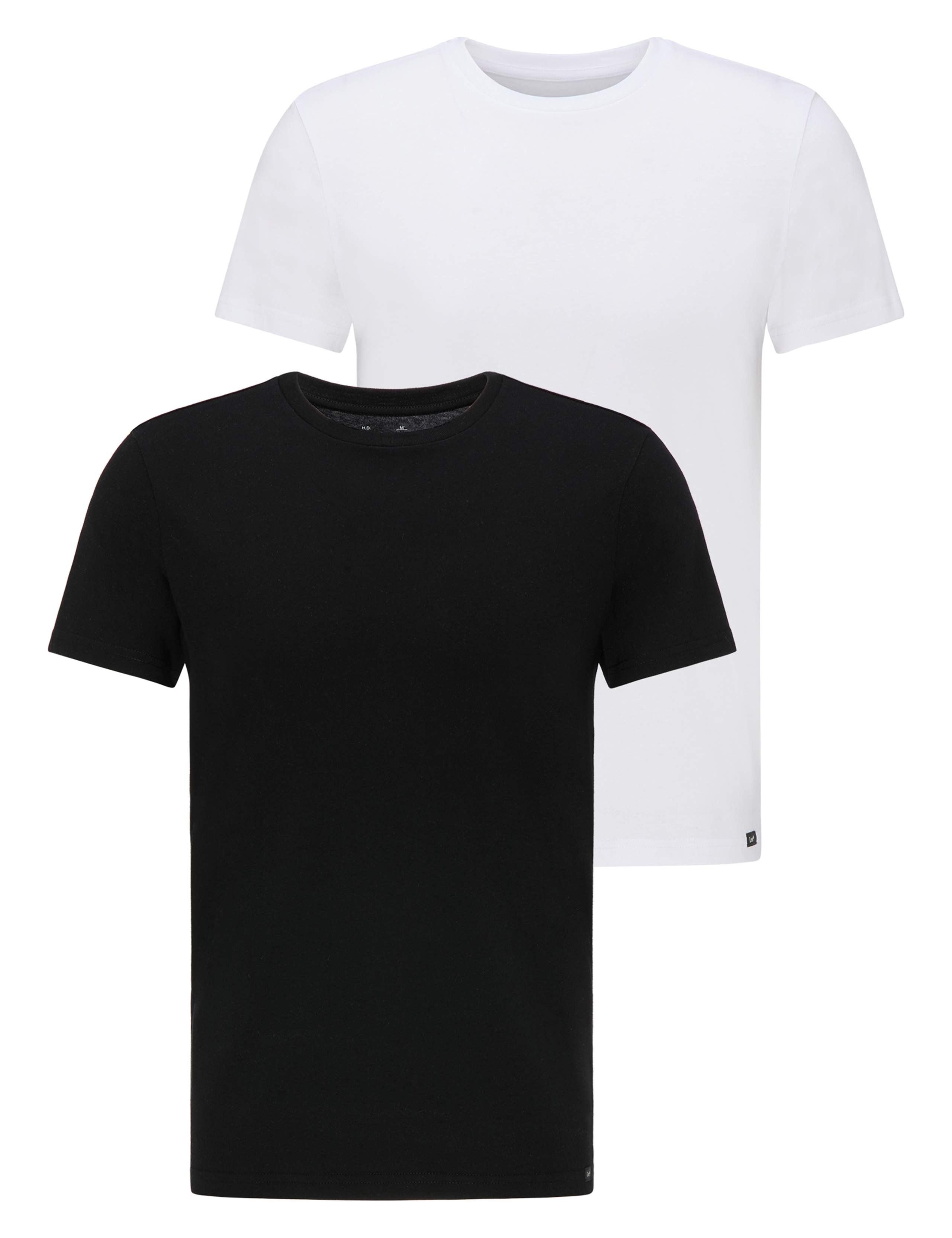 2 Pack Pure Cotton Crew Neck T-Shirts 1 of 5