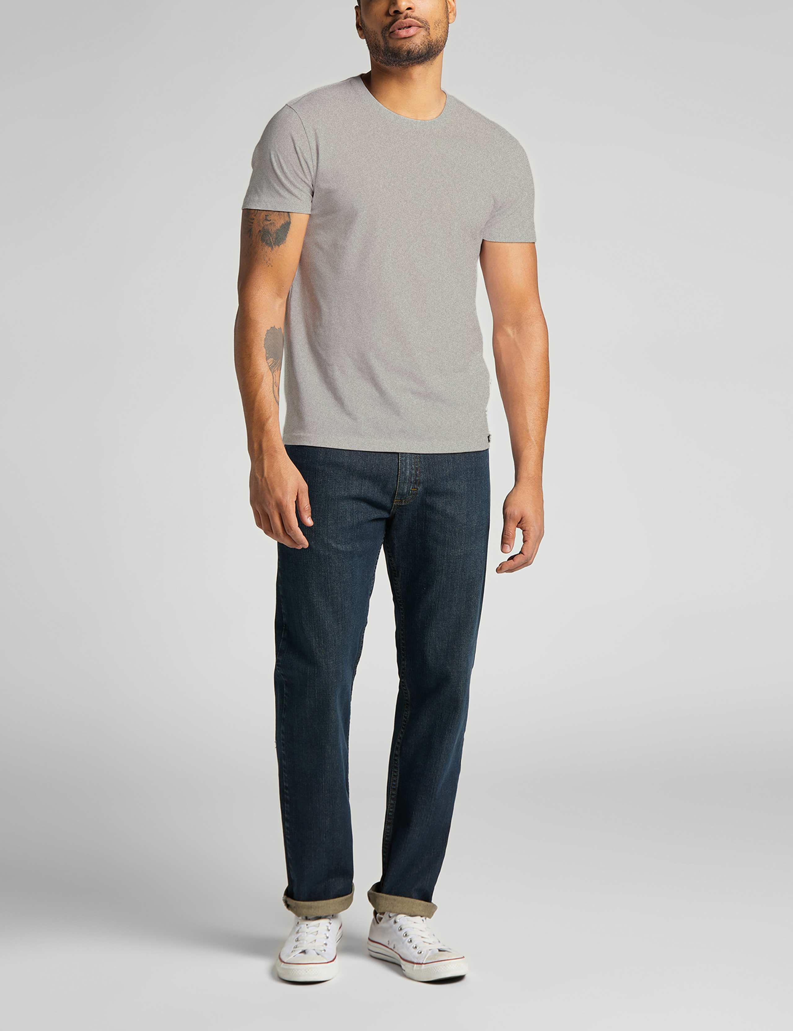 2pk Pure Cotton Crew Neck T-Shirts 4 of 6
