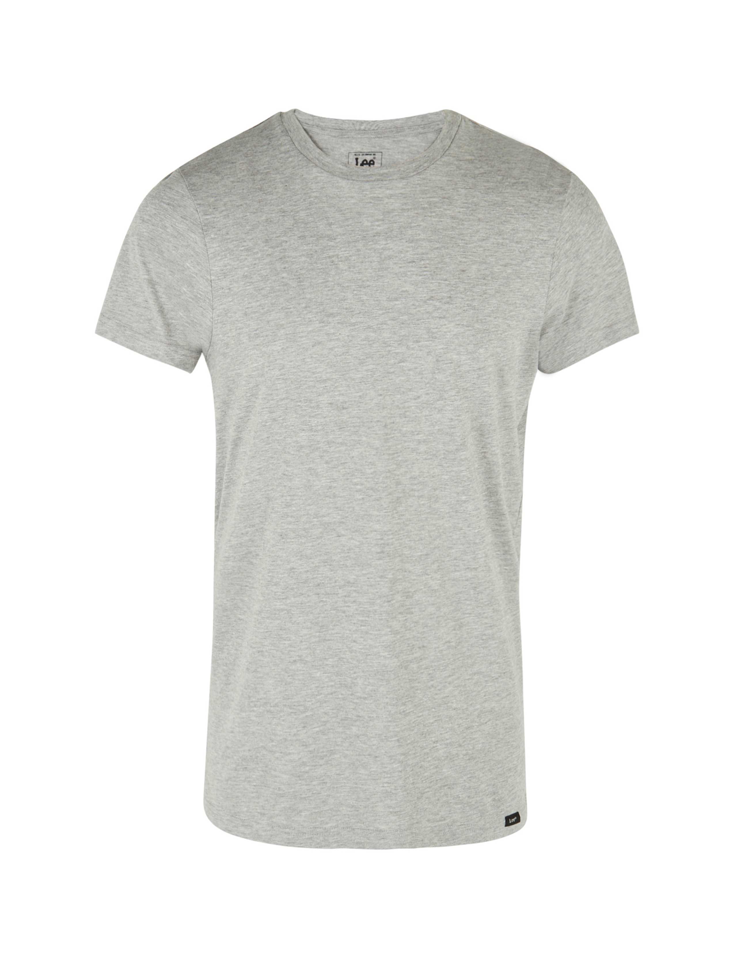 2pk Pure Cotton Crew Neck T-Shirts 2 of 6