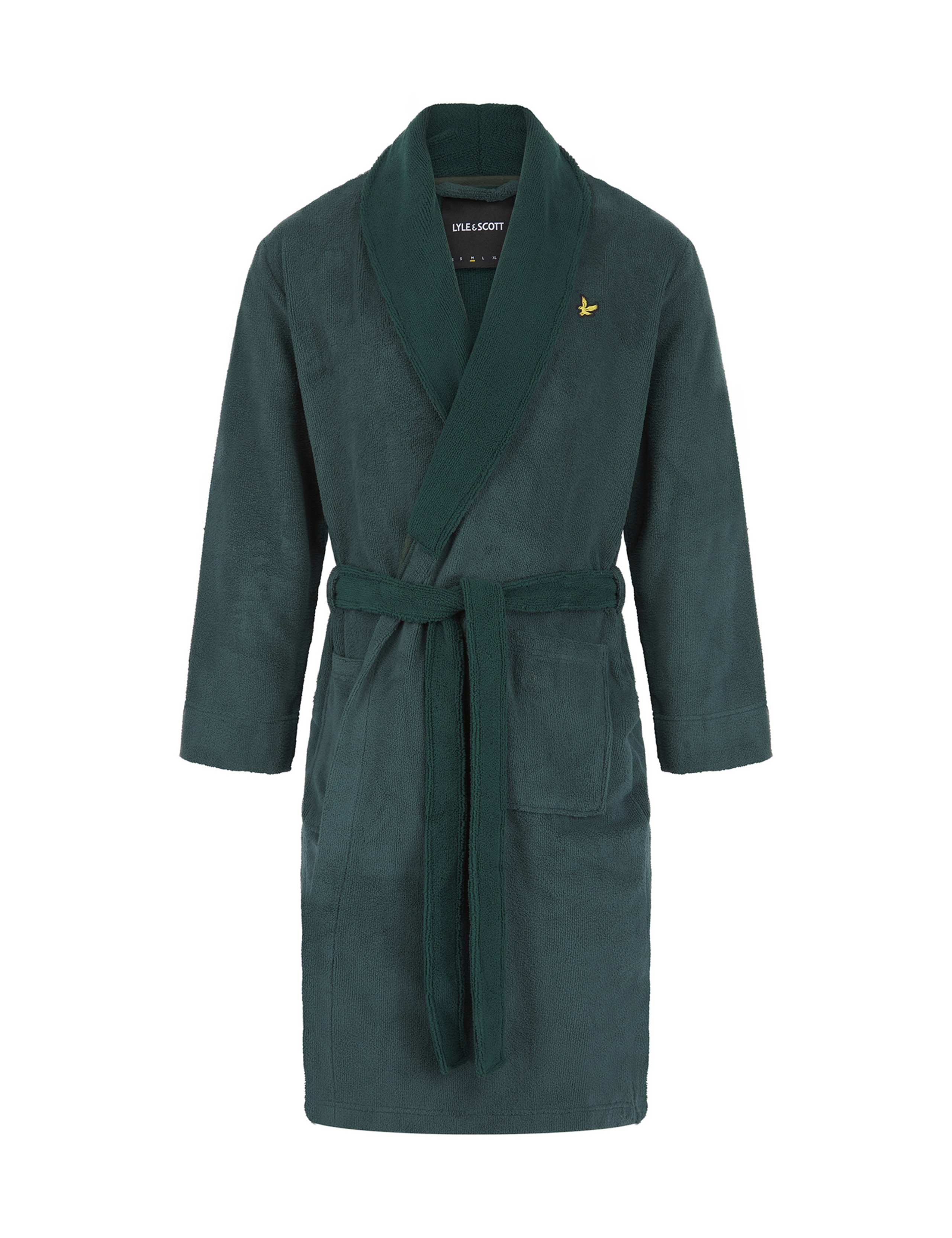 Cotton Blend Dressing Gown 1 of 3