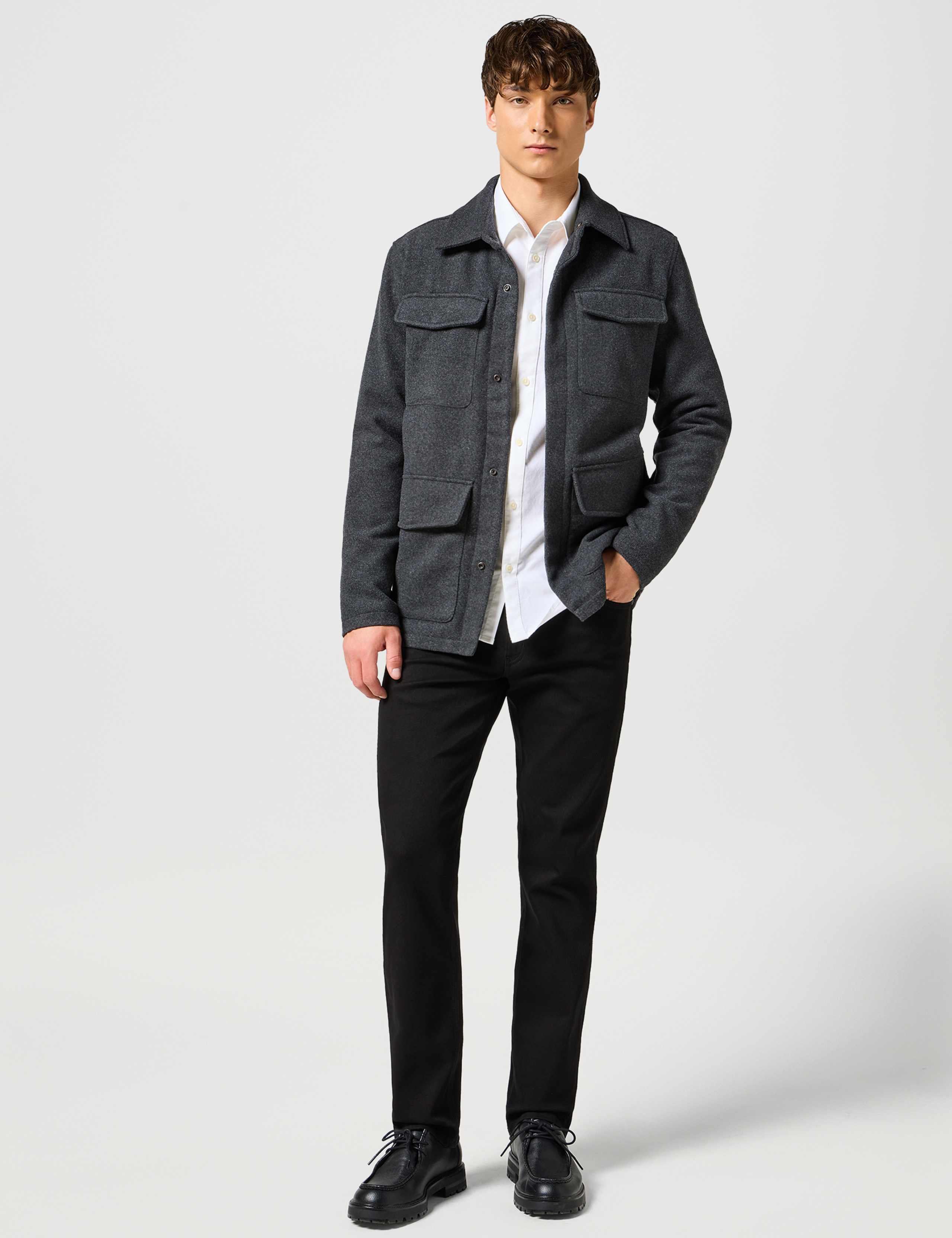 Straight Fit 5 Pocket Jeans 3 of 6