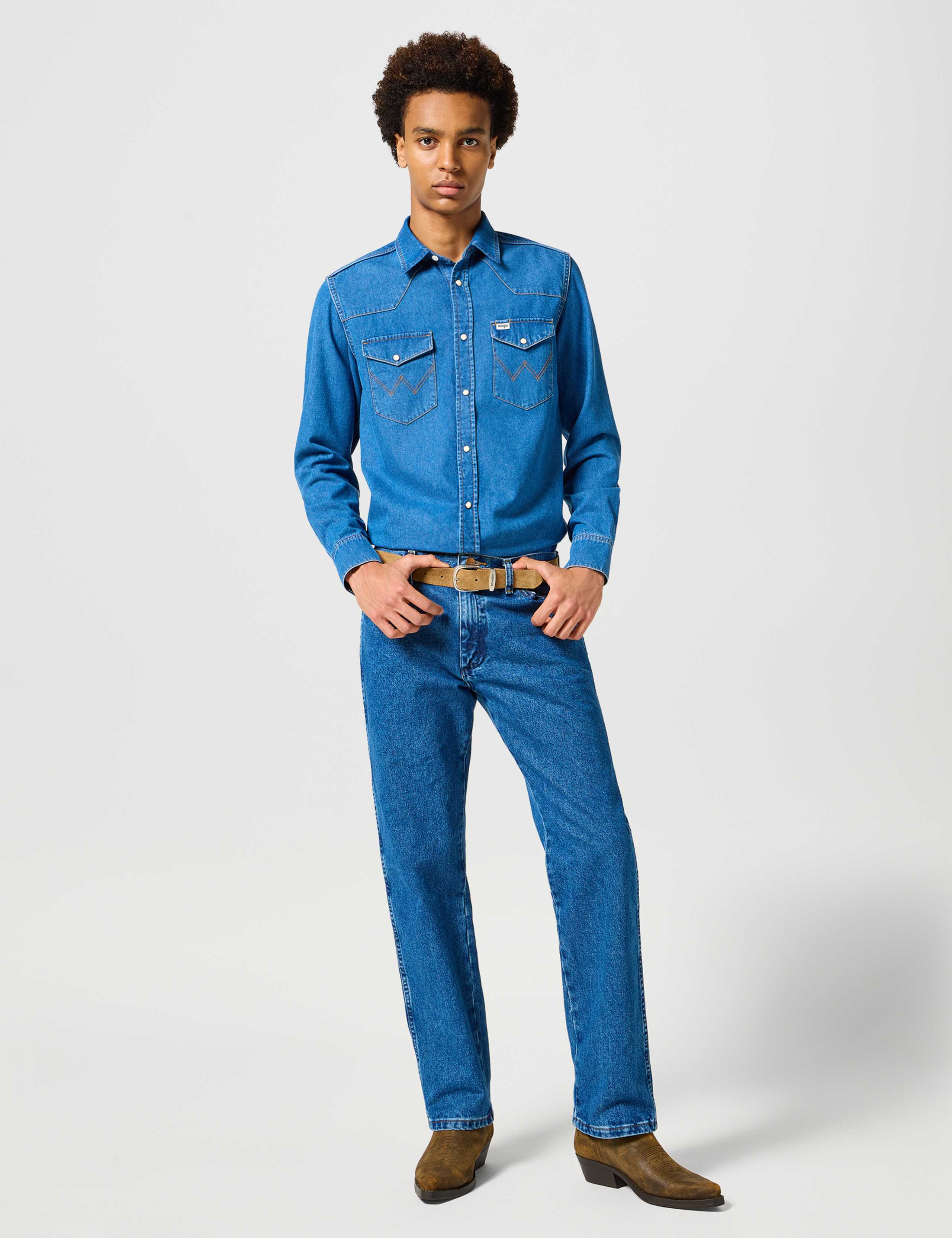 Regular Fit Pure Cotton Cowboy Jeans 3 of 6