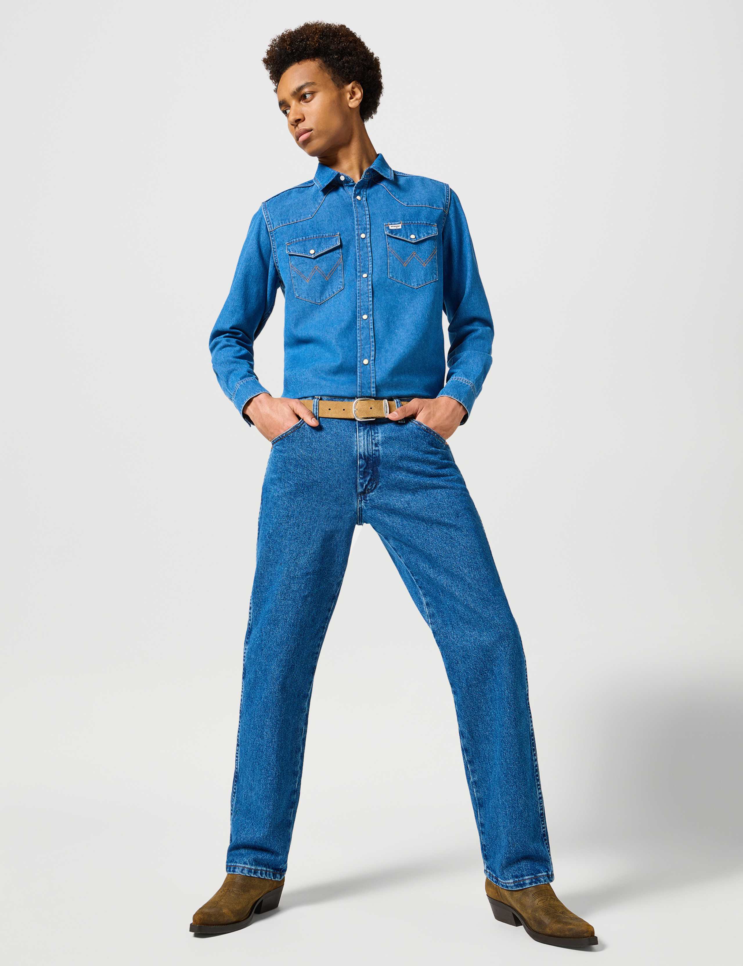 Regular Fit Pure Cotton Cowboy Jeans 5 of 6