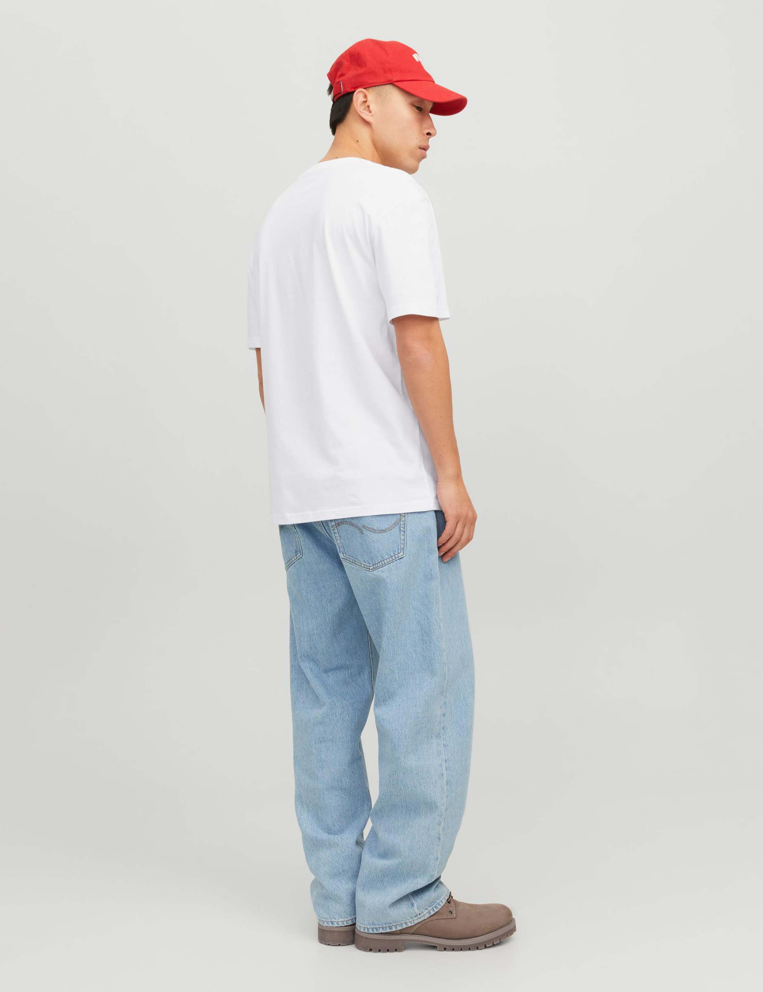 Relaxed Fit Pure Cotton Logo Print T-Shirt 4 of 6