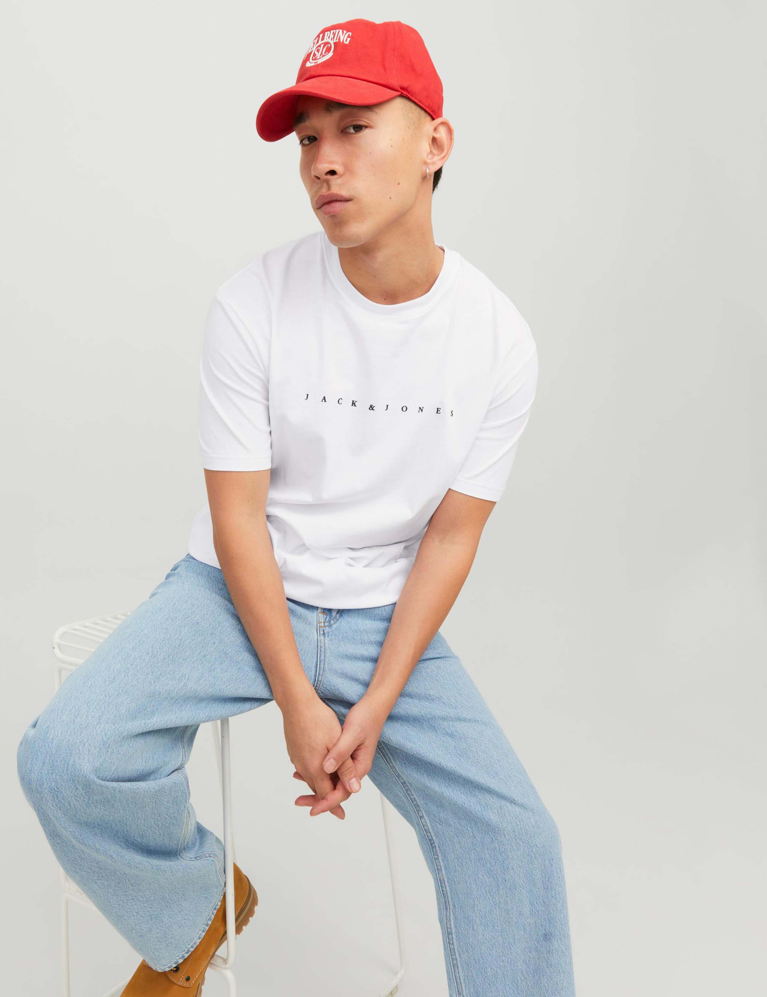 Relaxed Fit Pure Cotton Logo Print T-Shirt 6 of 6