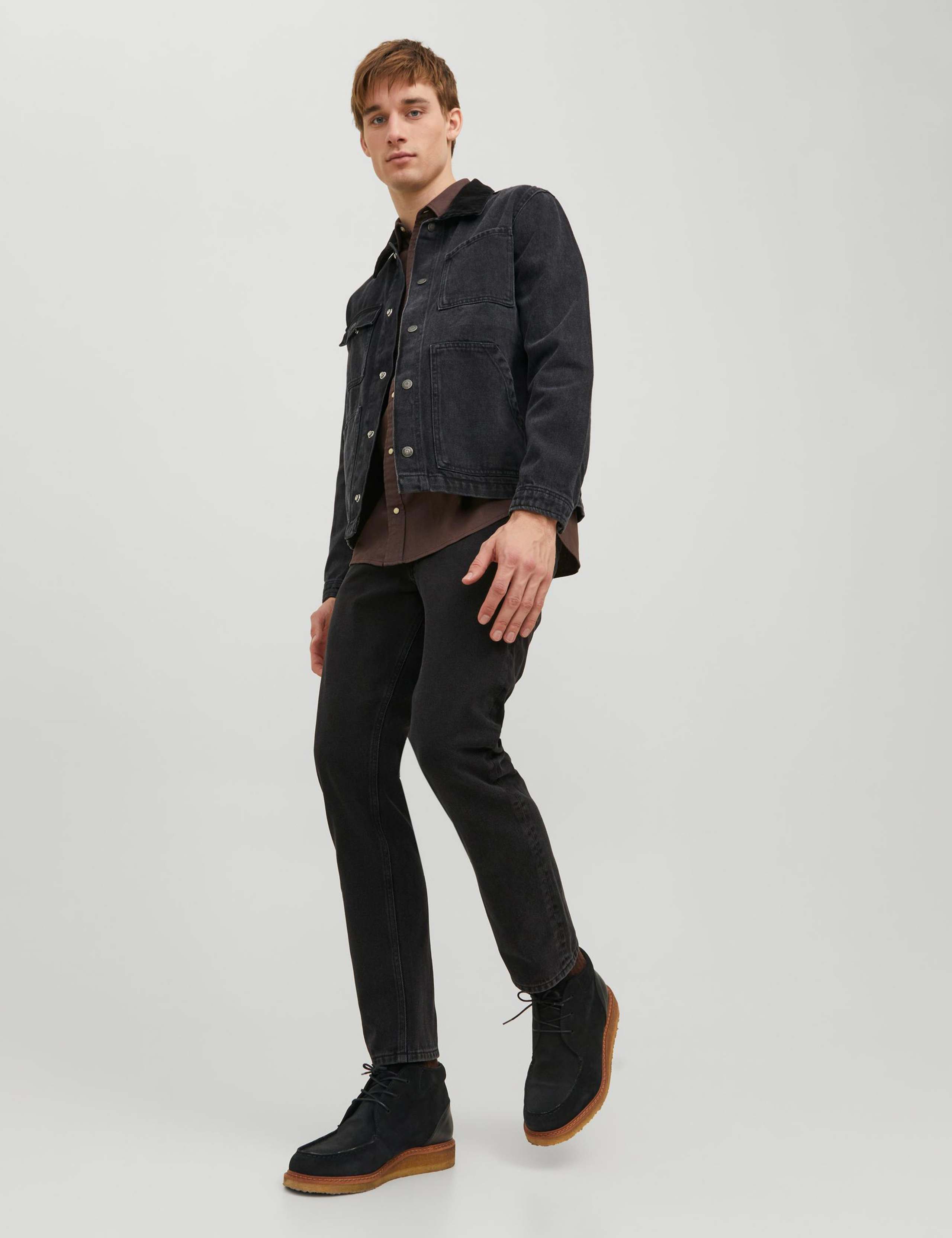 Regular Fit Pure Cotton 5 Pocket Jeans 4 of 7