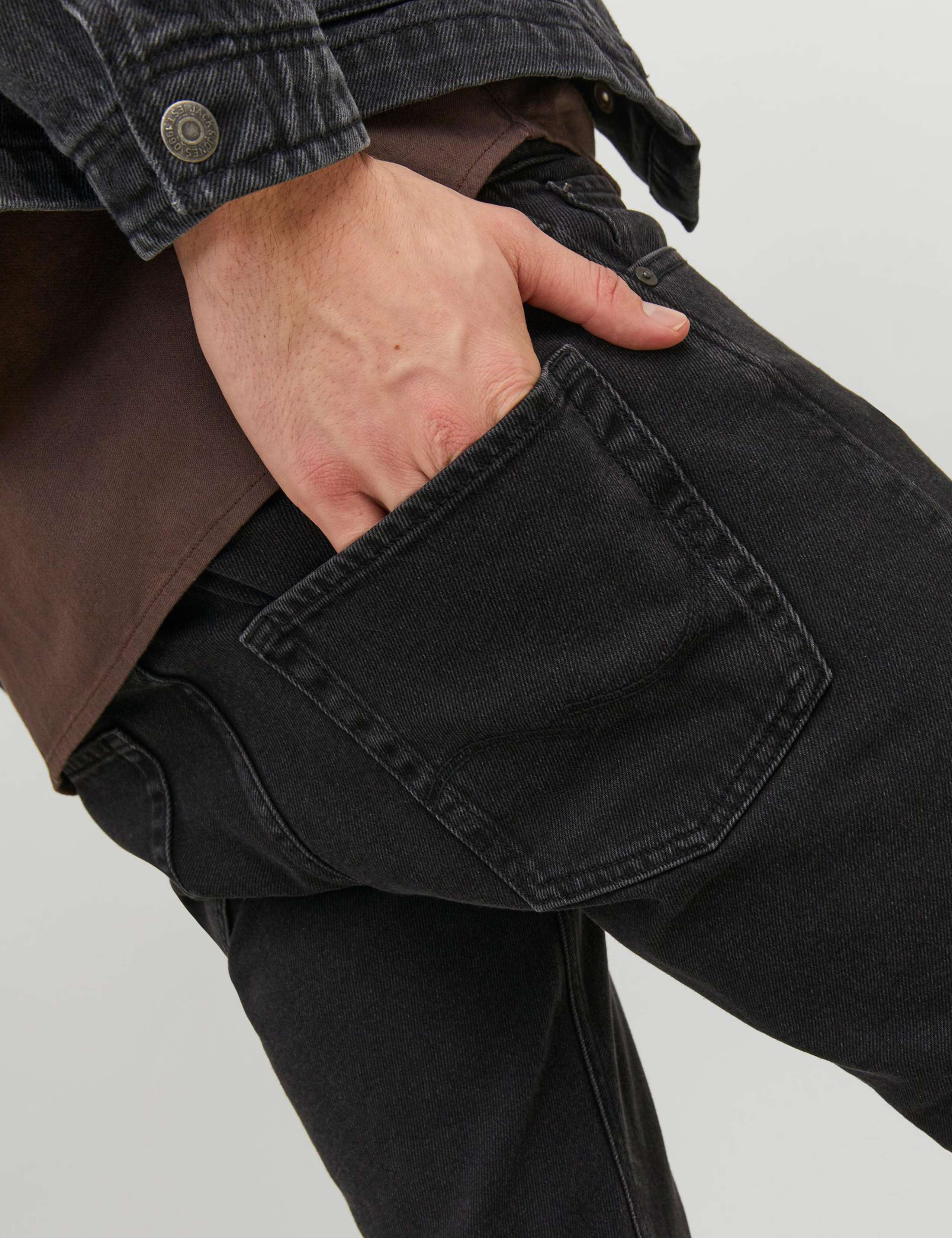 Regular Fit Pure Cotton 5 Pocket Jeans 7 of 7