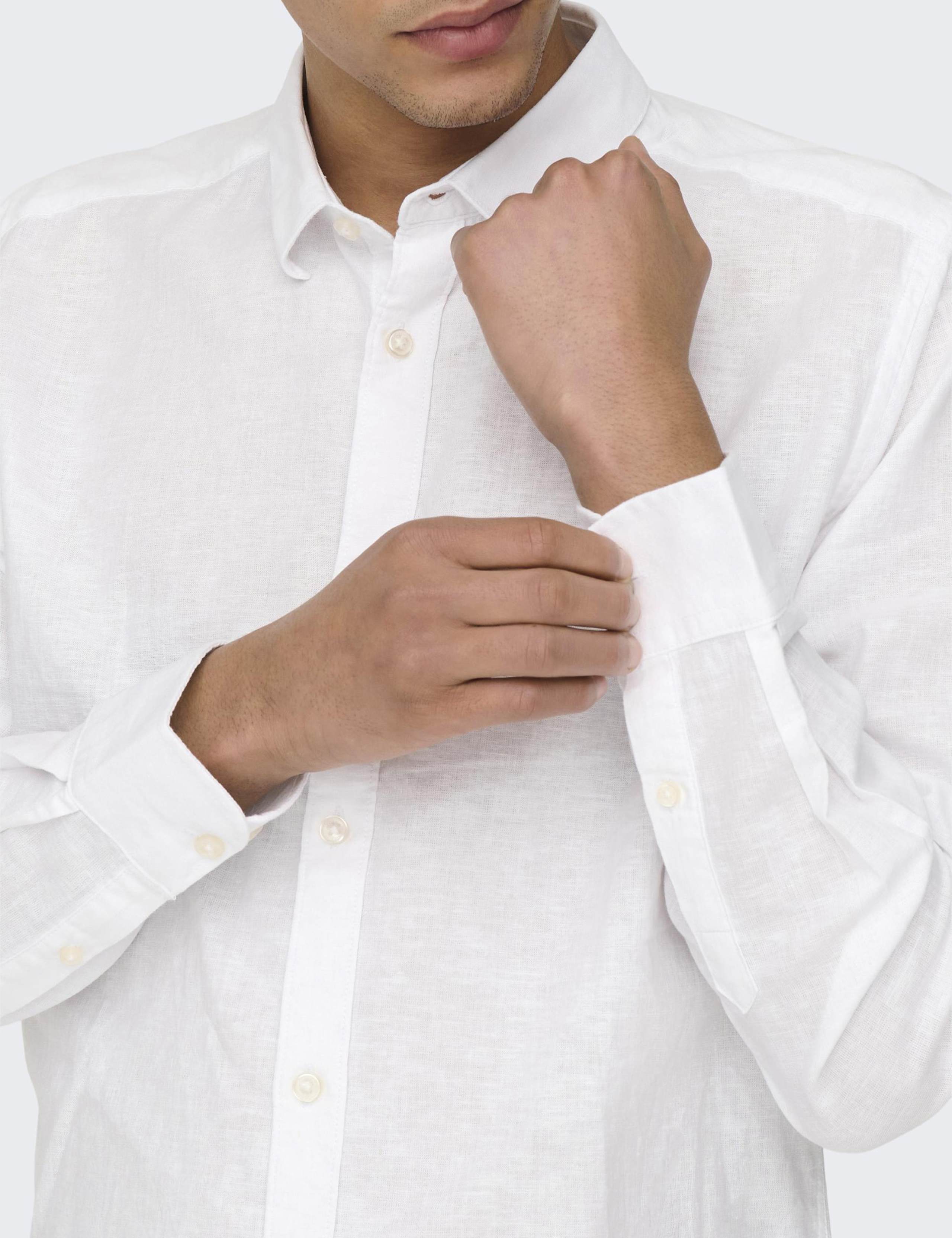 Cotton Linen Blend Shirt 5 of 7