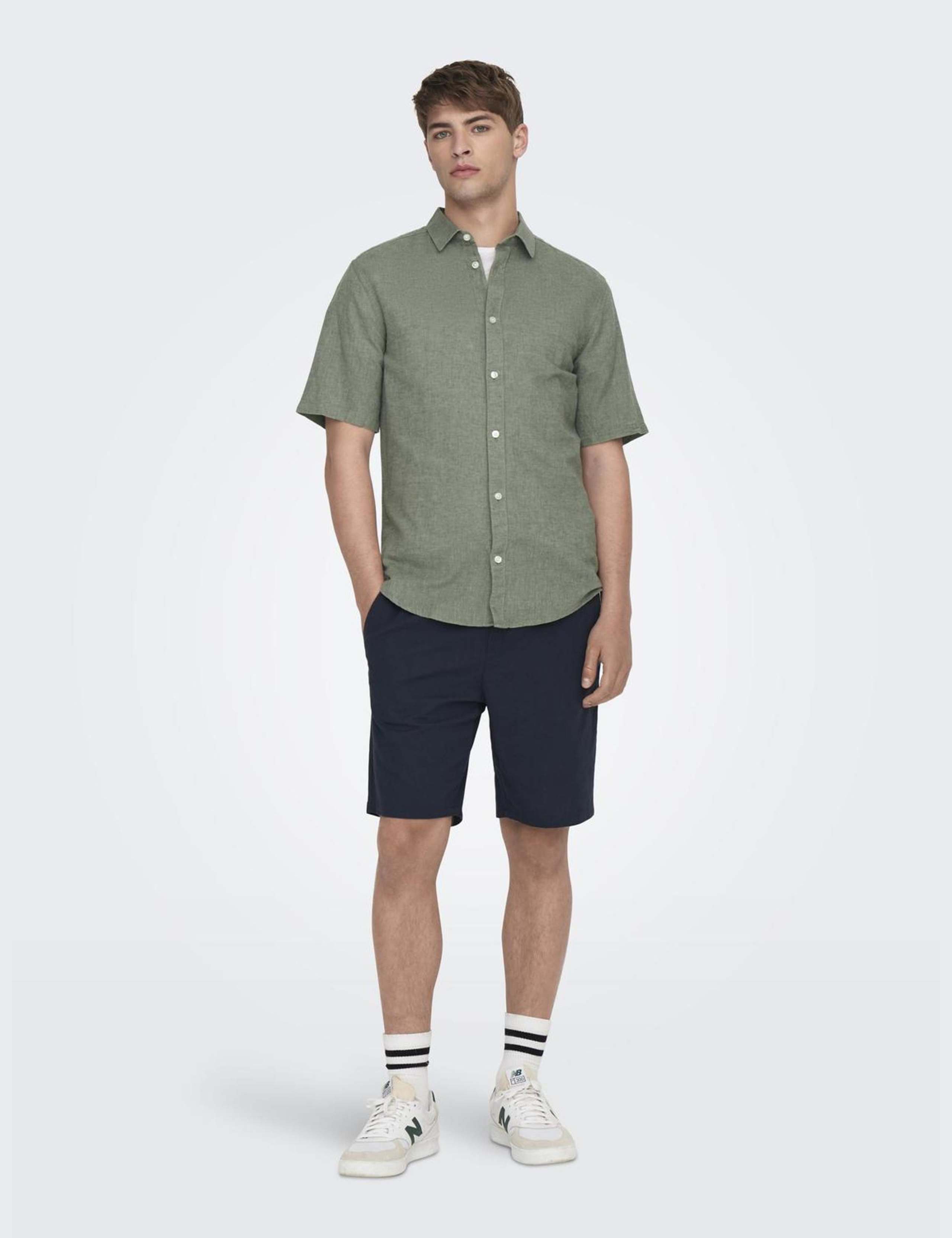Cotton Linen Blend Shirt 3 of 6