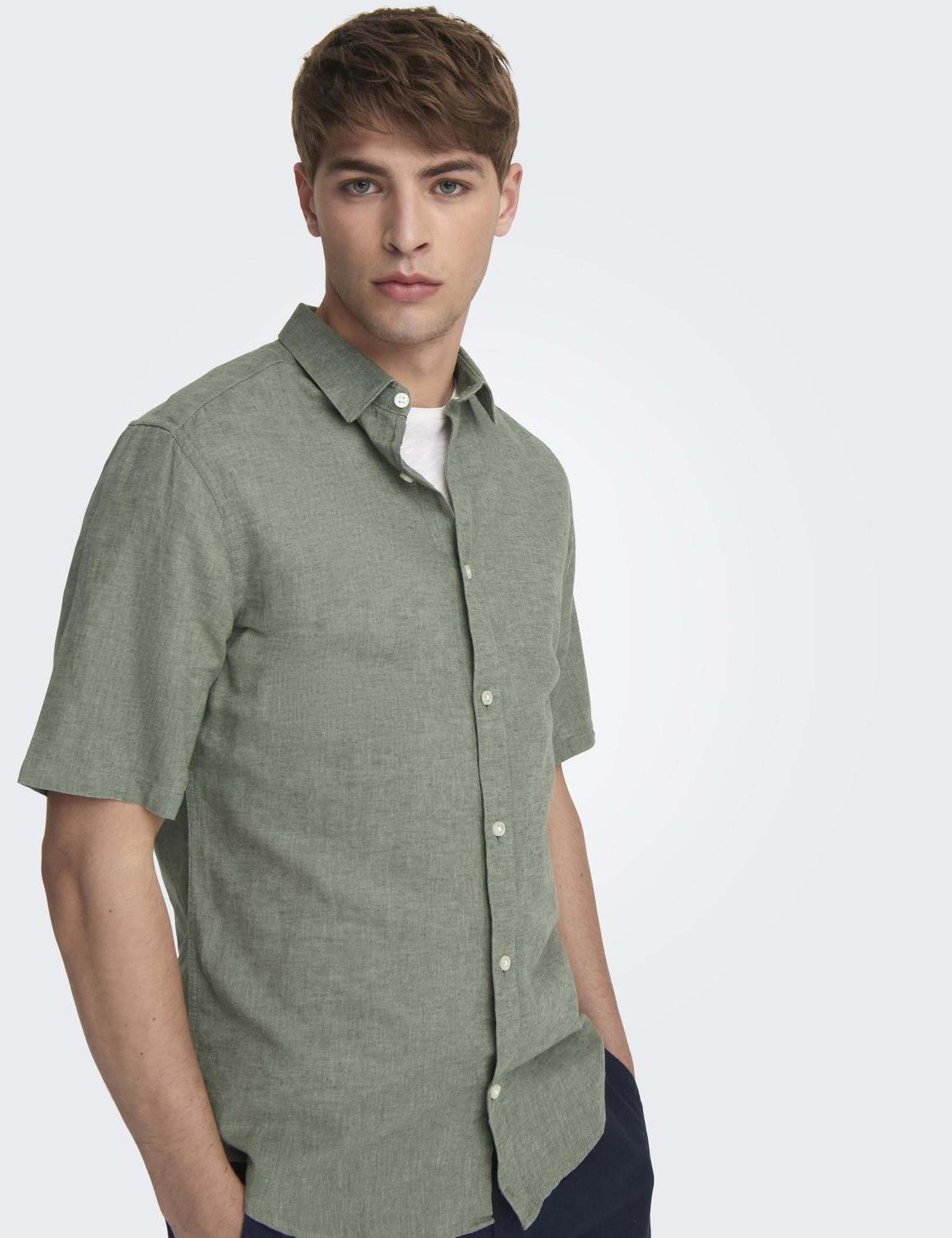 Cotton Linen Blend Shirt 5 of 6