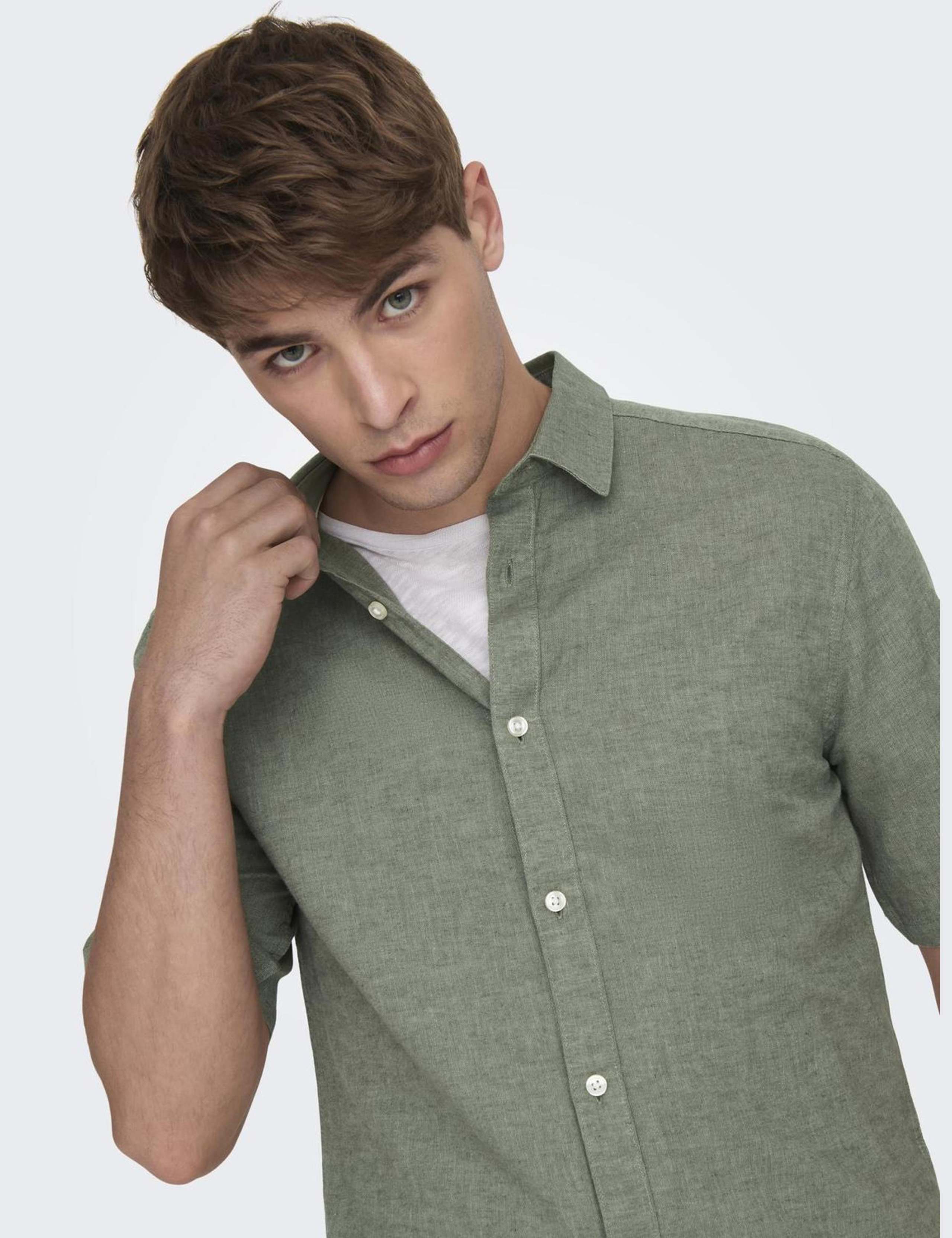 Cotton Linen Blend Shirt 6 of 6