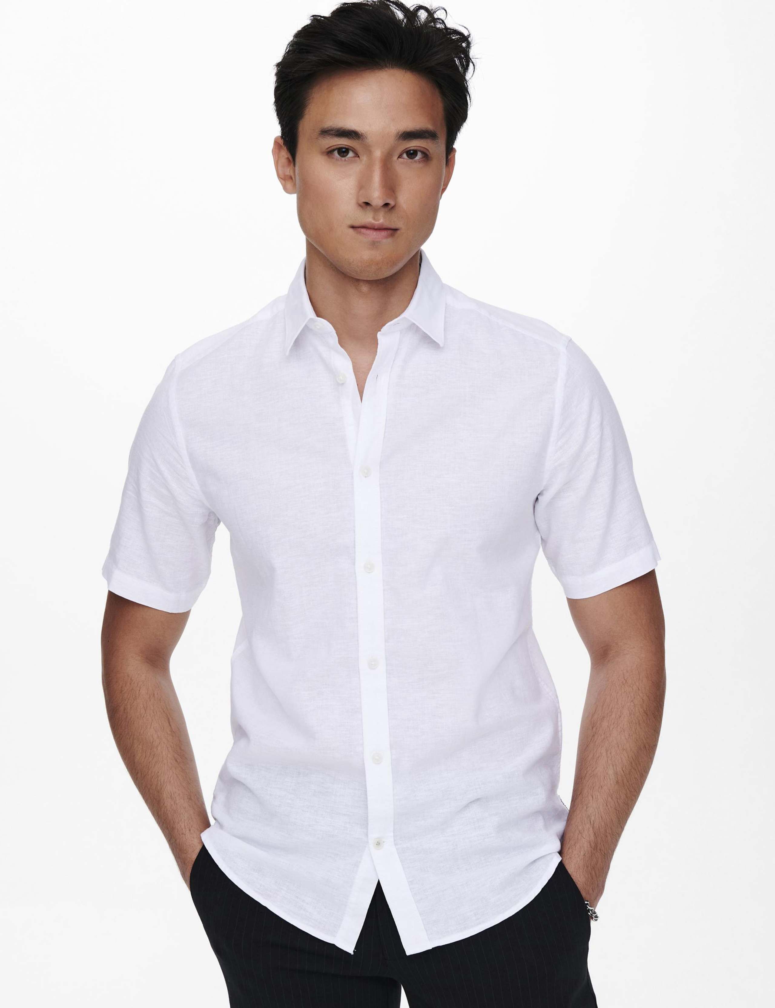 Cotton Linen Blend Shirt 5 of 6