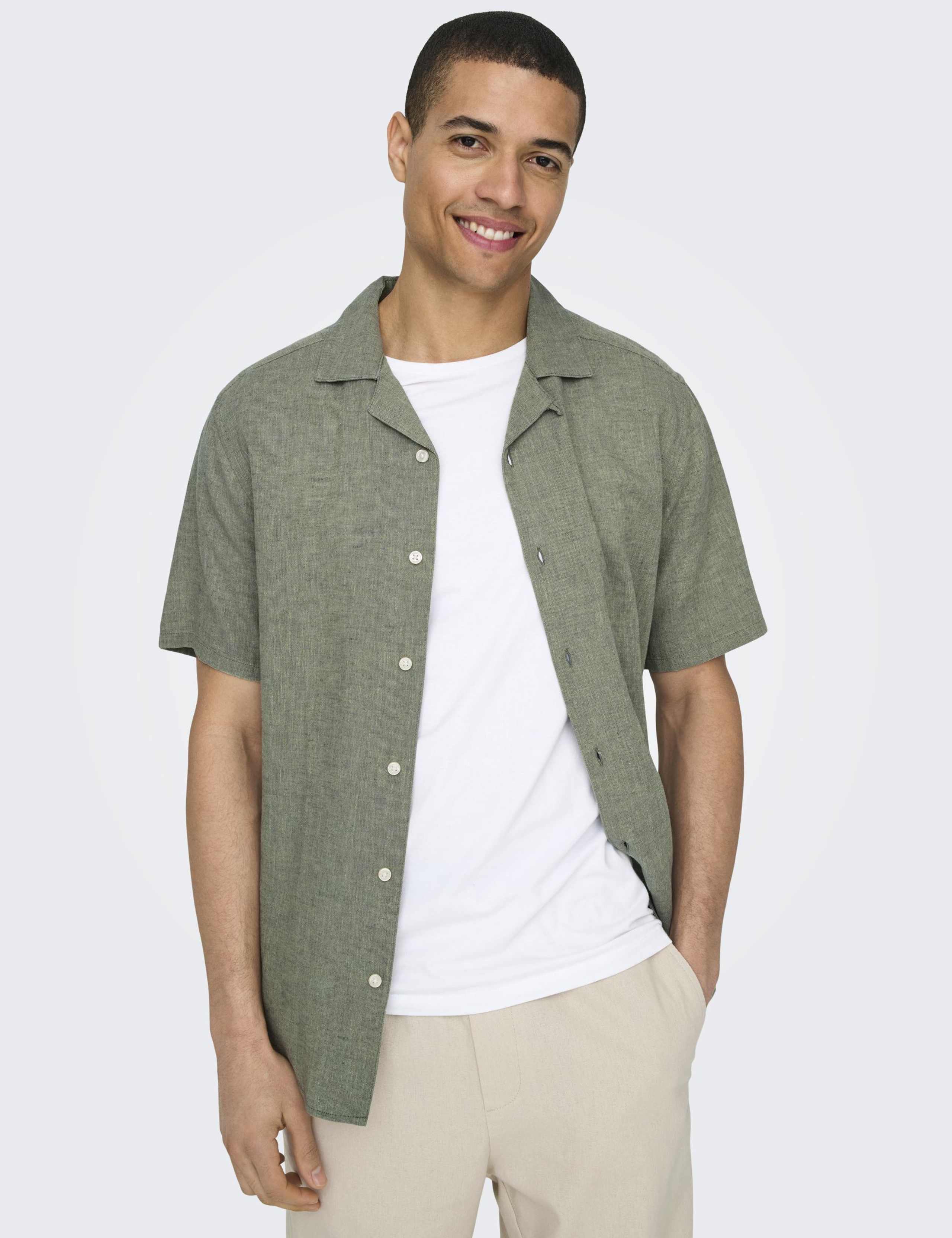 Cotton Linen Blend Shirt 4 of 6