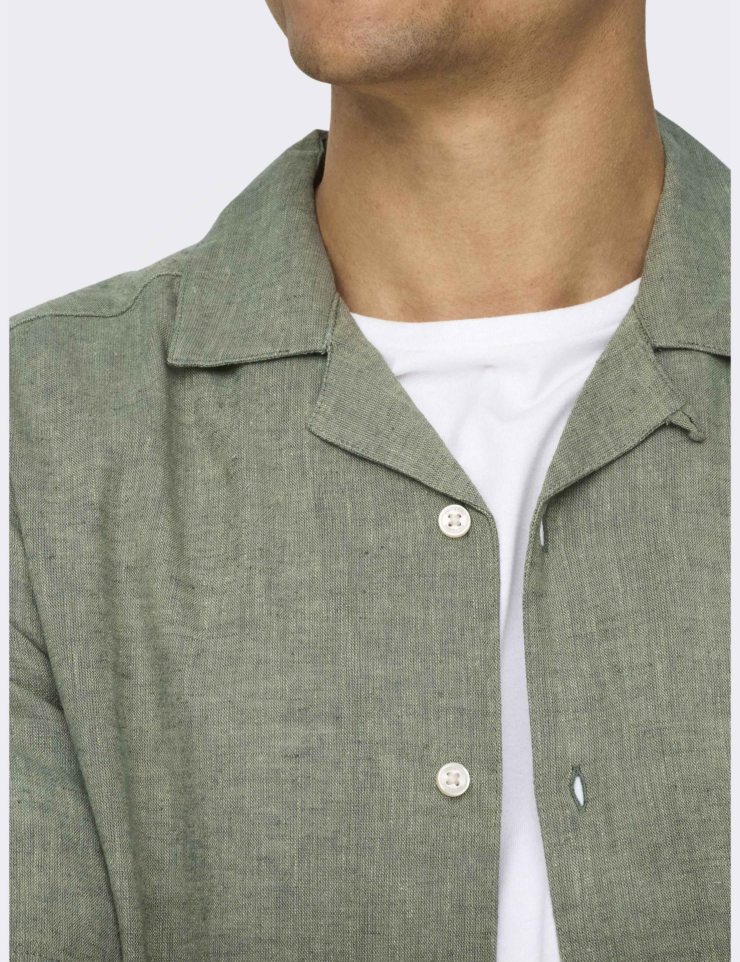 Cotton Linen Blend Shirt 5 of 6