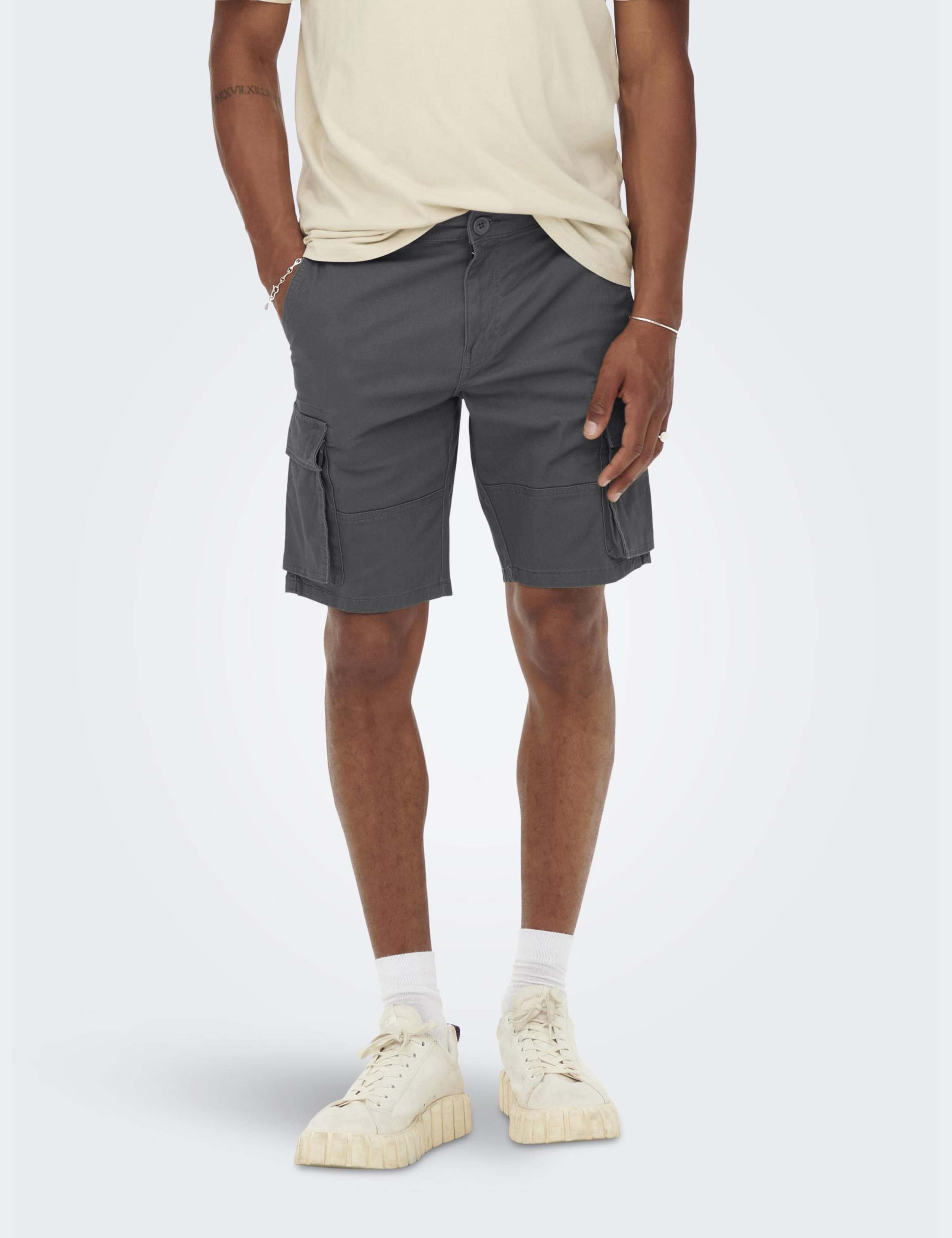 Regular Fit Cargo Shorts 1 of 4