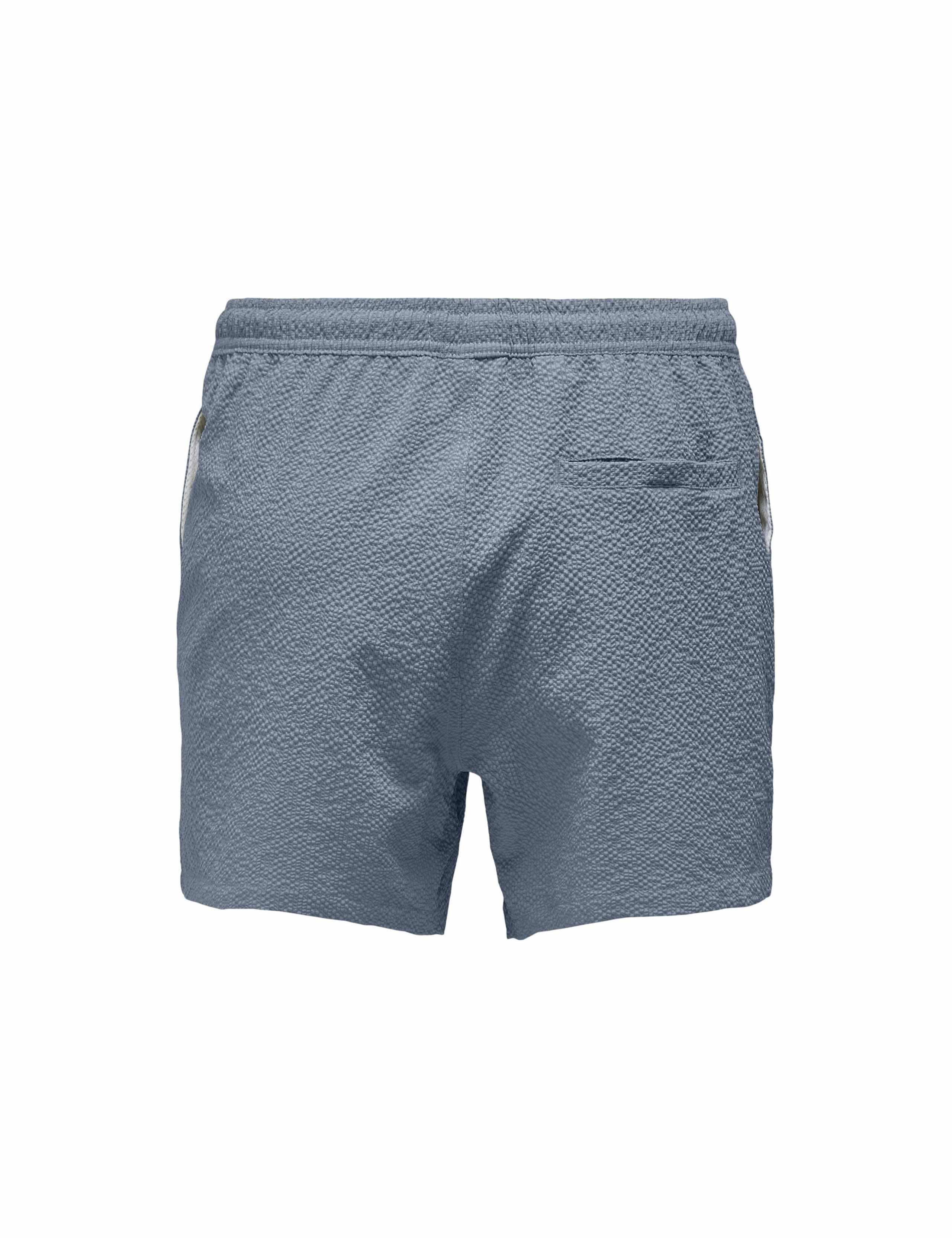Pocketed Seersucker Swim Shorts 2 of 2