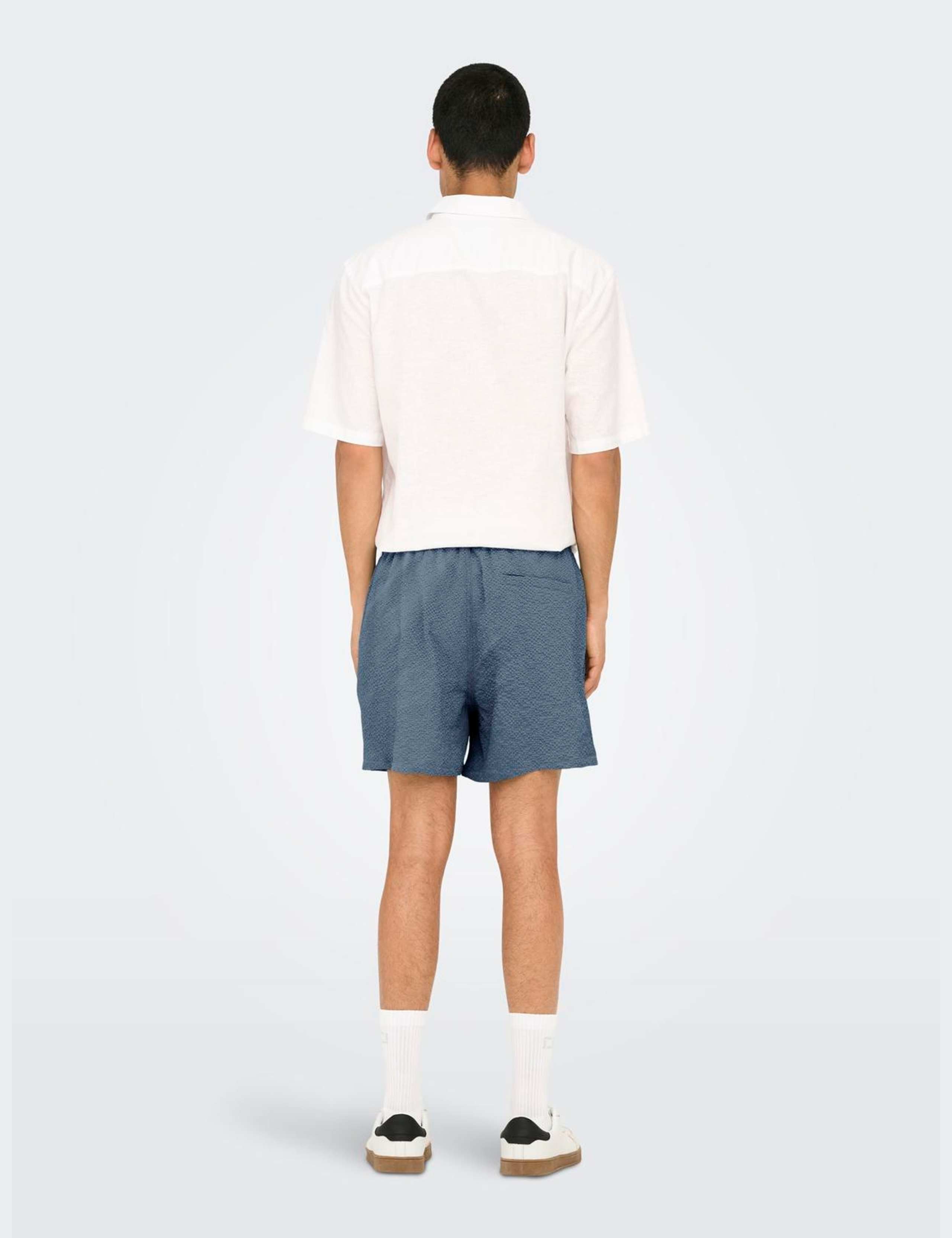 Pocketed Seersucker Swim Shorts 6 of 7