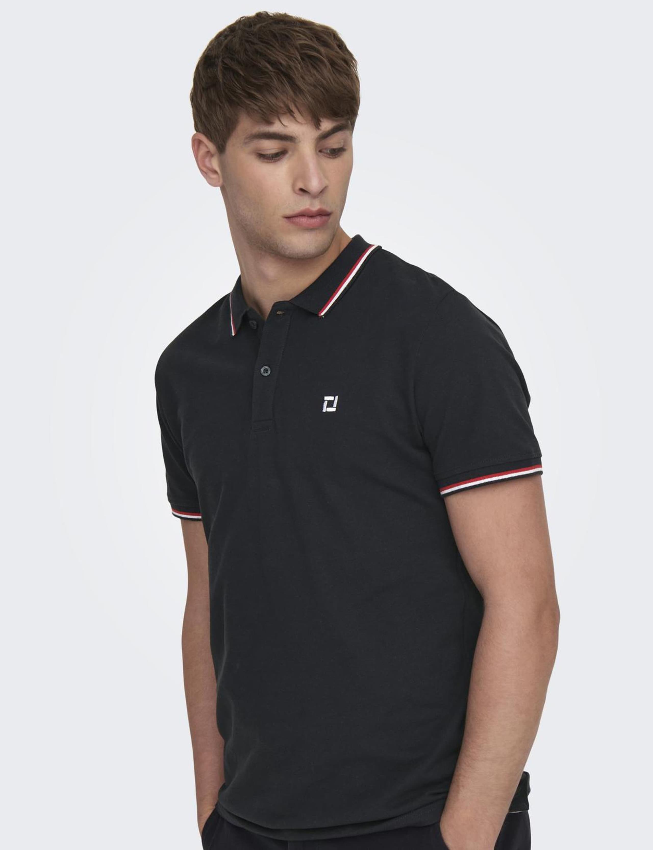 Pure Cotton Tipped Polo Shirt 5 of 7
