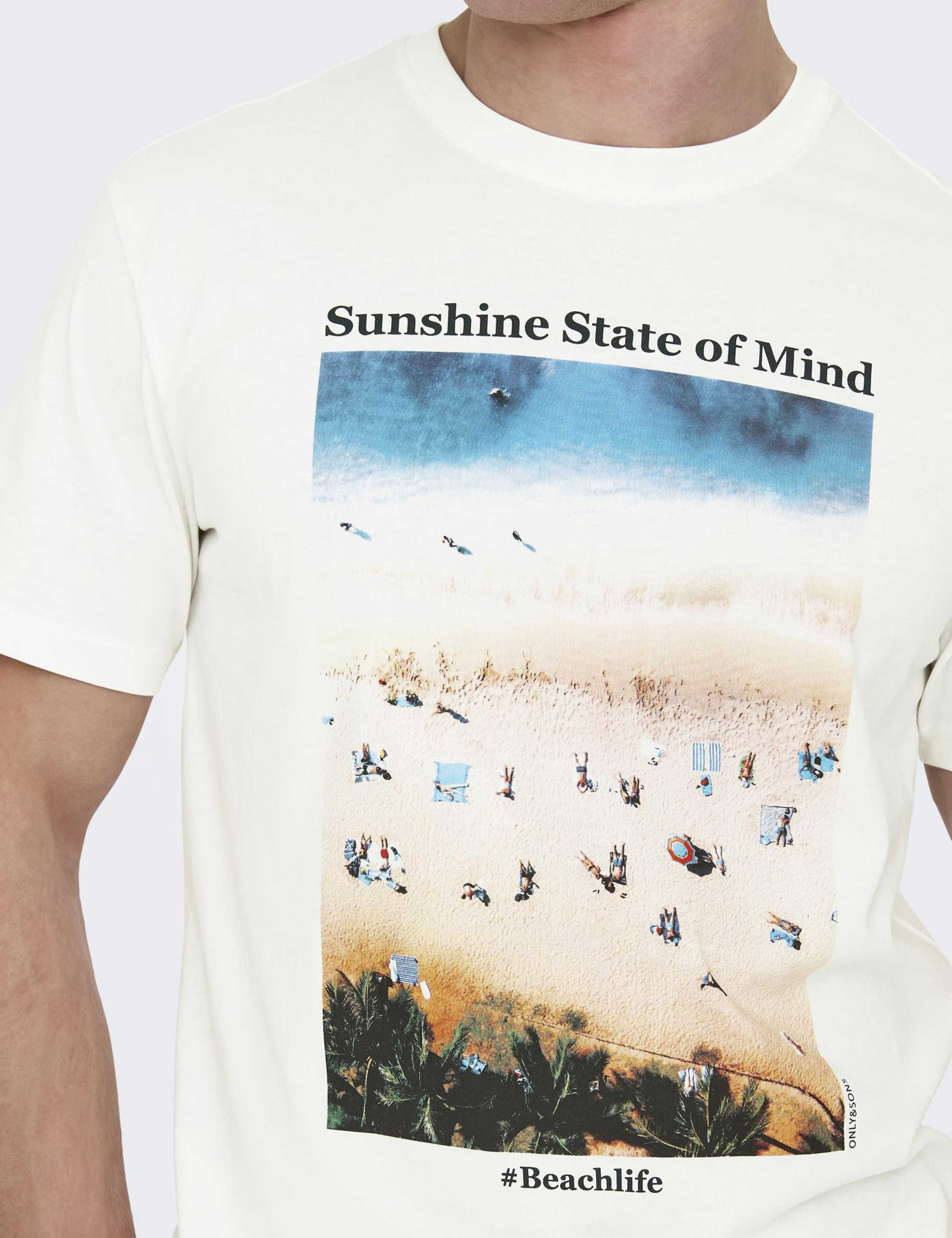 Pure Cotton Palm Tree T-Shirt 5 of 6