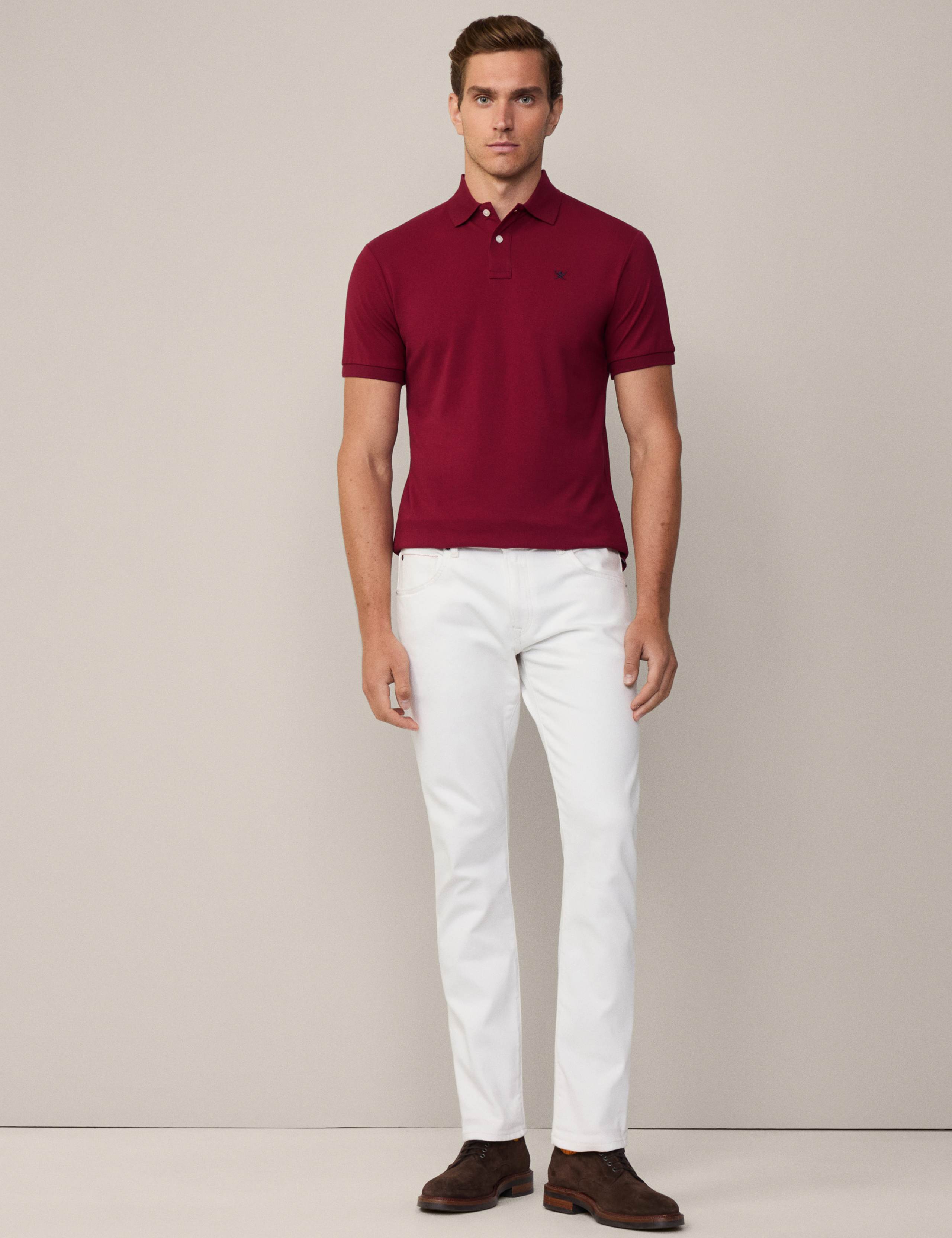 Slim Fit Pure Cotton Polo Shirt 7 of 9