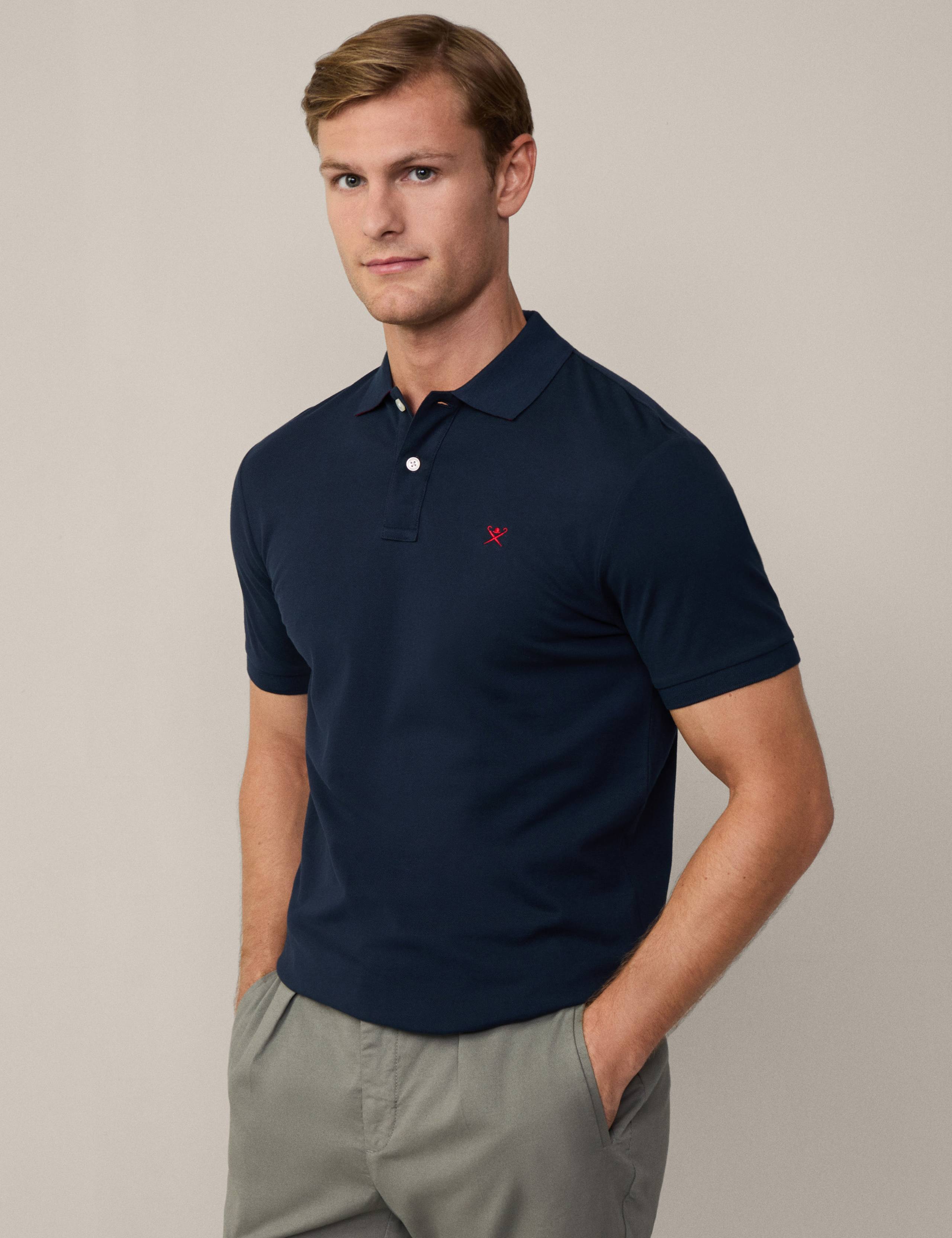Slim Fit Pure Cotton Polo Shirt 3 of 7