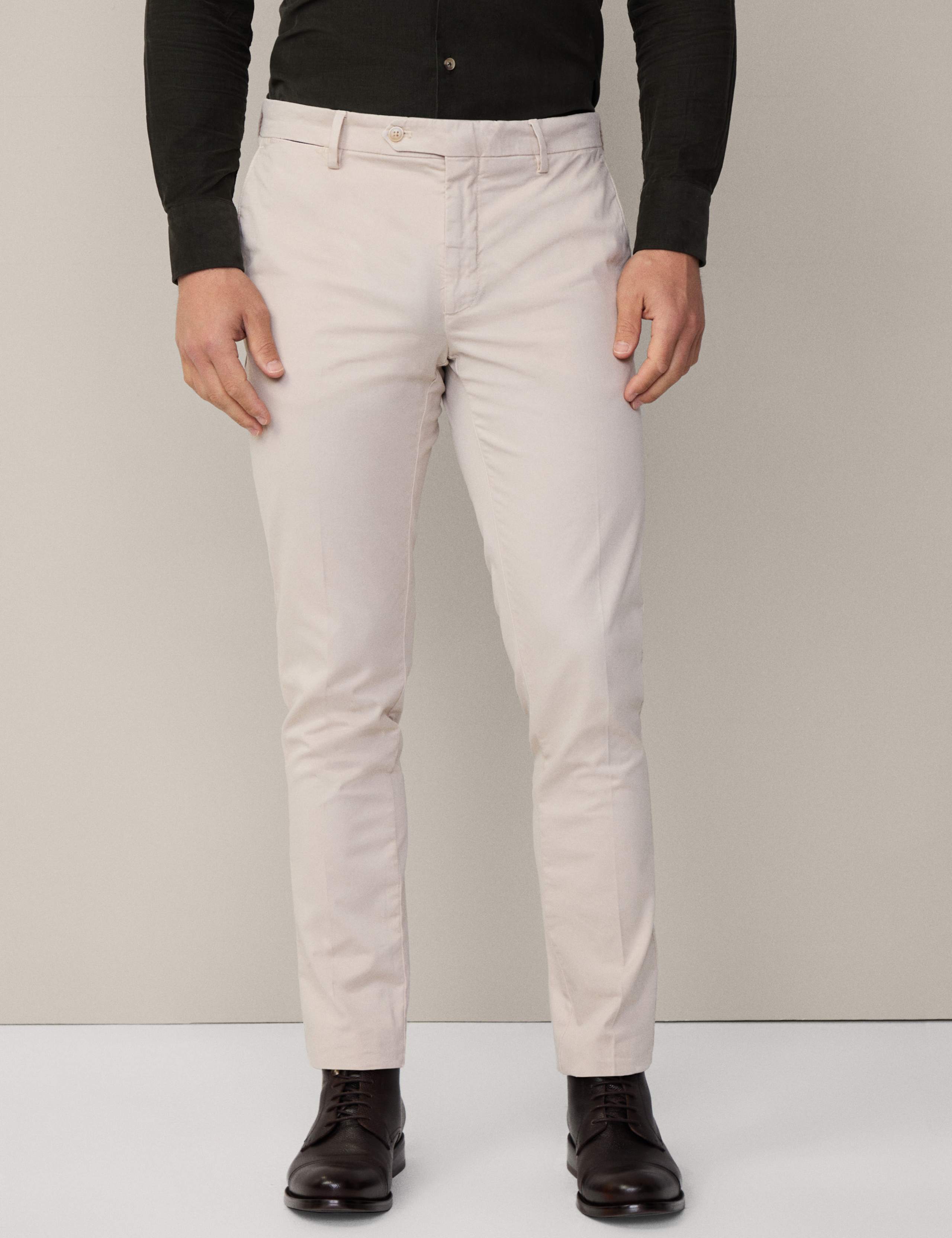 Slim Fit Pure Cotton Chinos 1 of 6