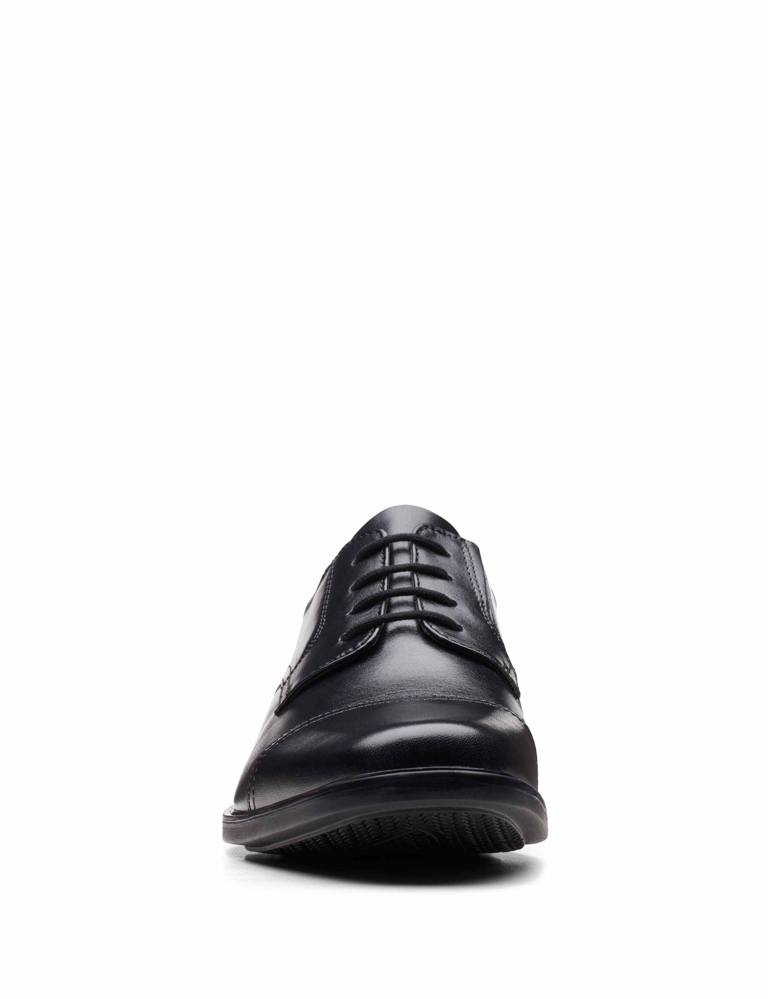 Wide Fit Leather Oxford Shoes 3 of 5