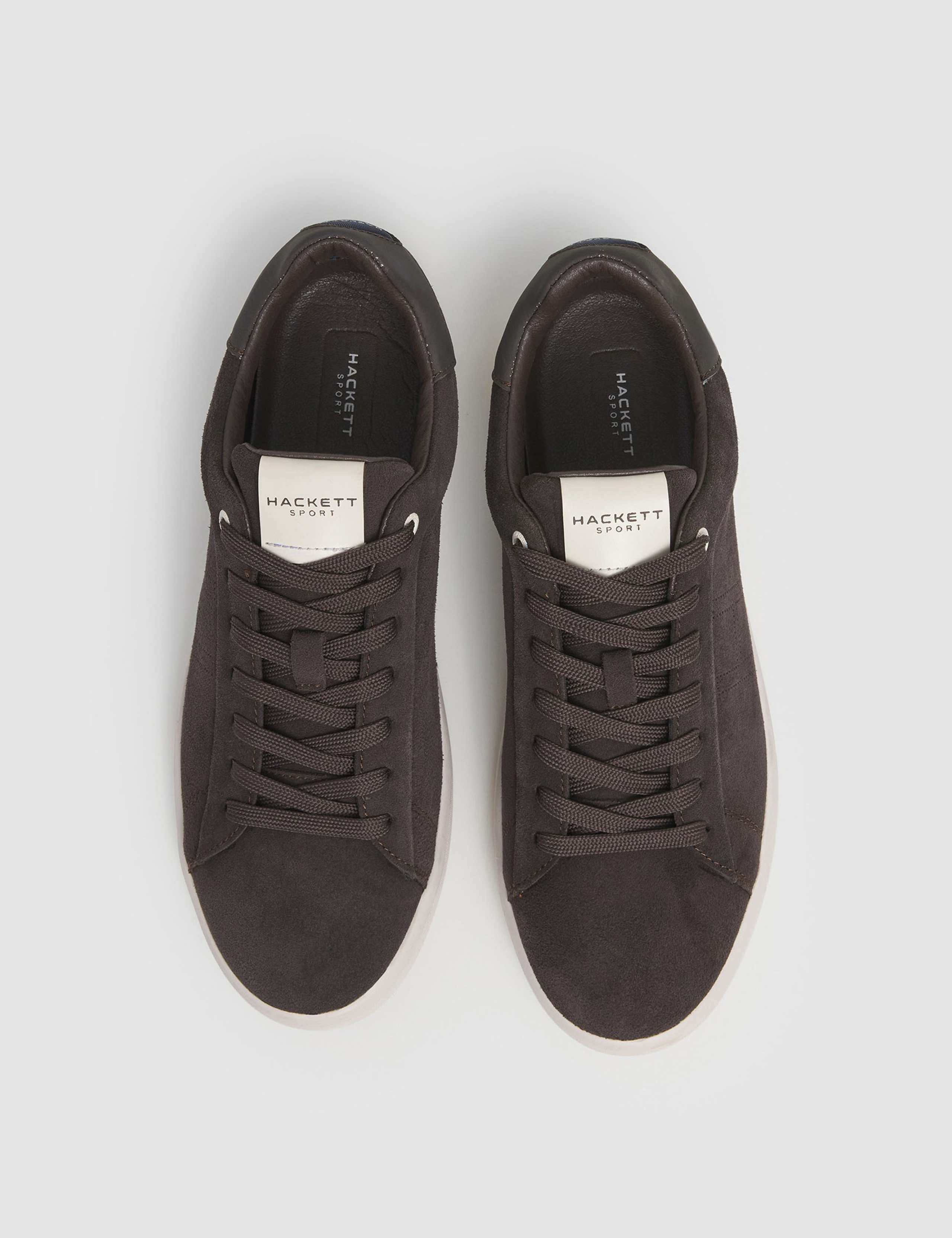 Leather Lace Up Trainers 3 of 6