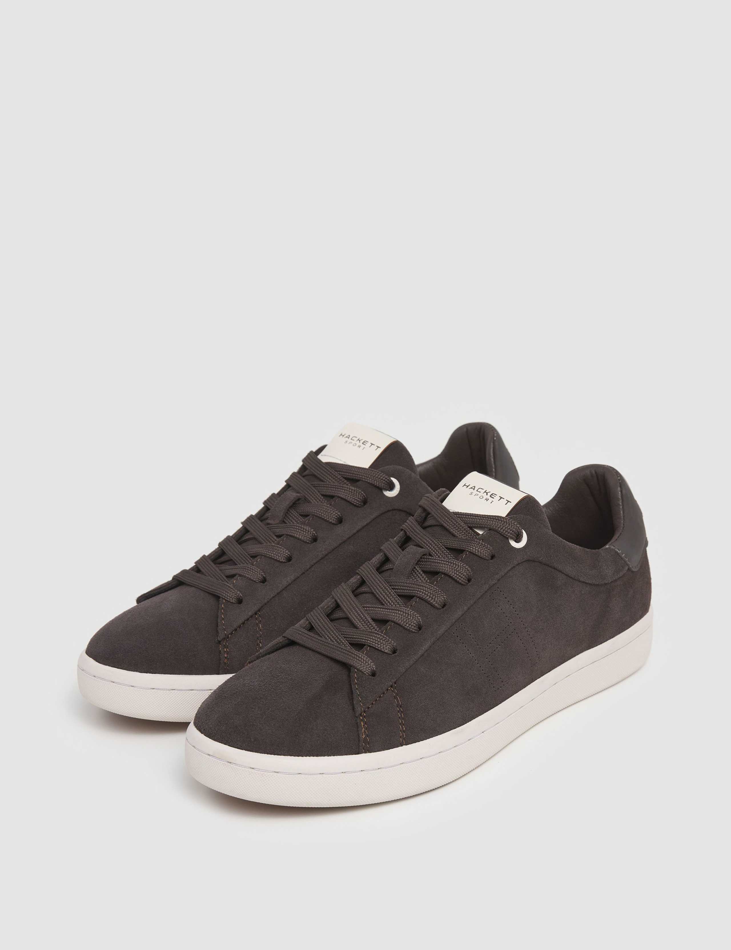 Leather Lace Up Trainers 2 of 6