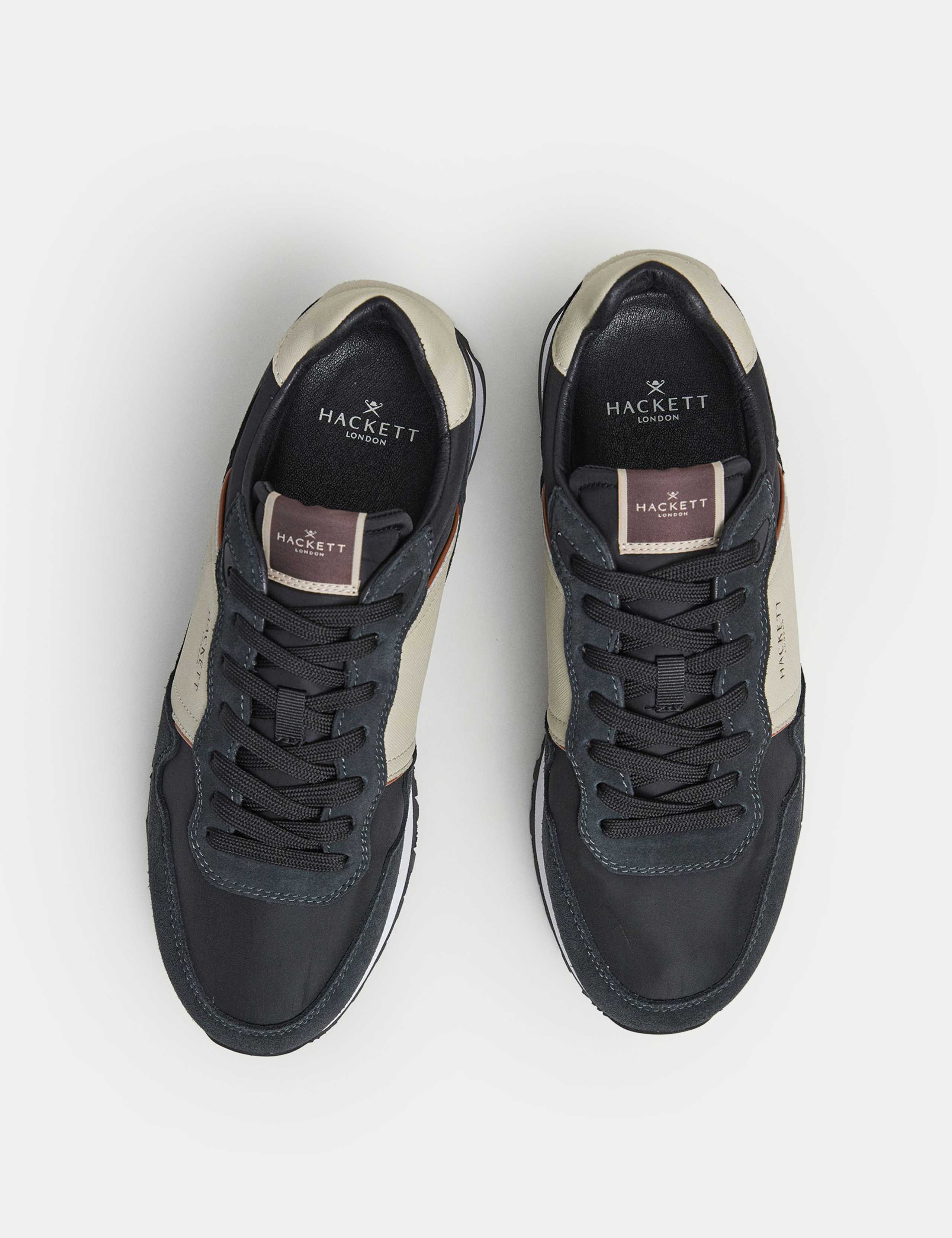 Suede Lace Up Trainers 3 of 6