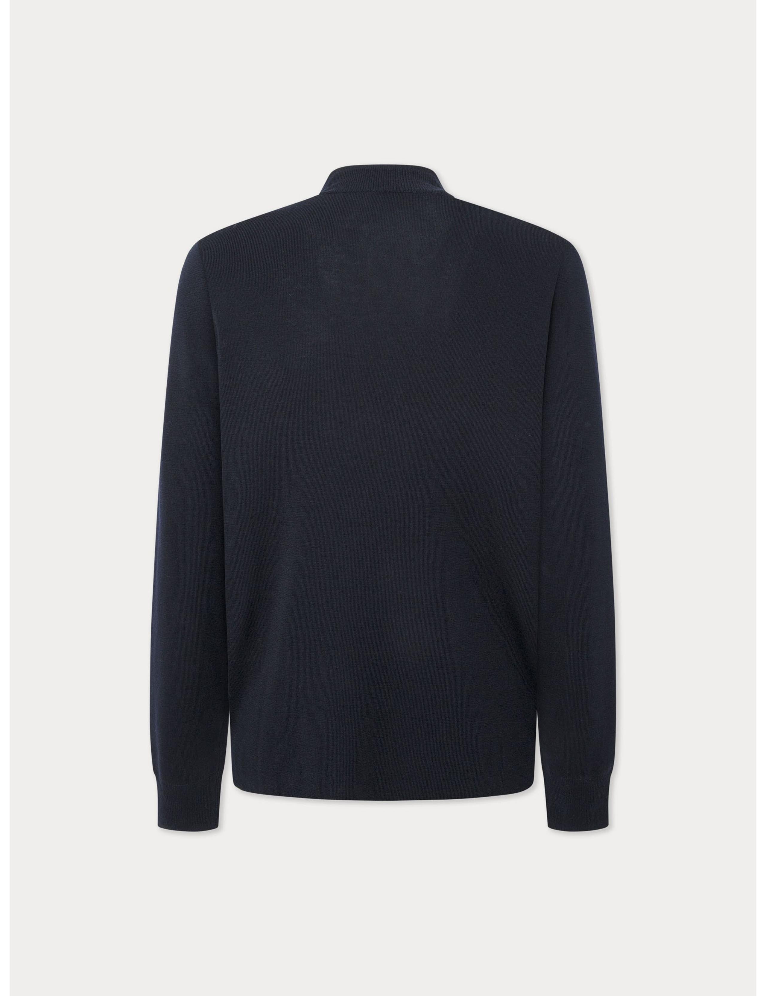Pure Wool High Neck Zip Up Jumper 8 of 9