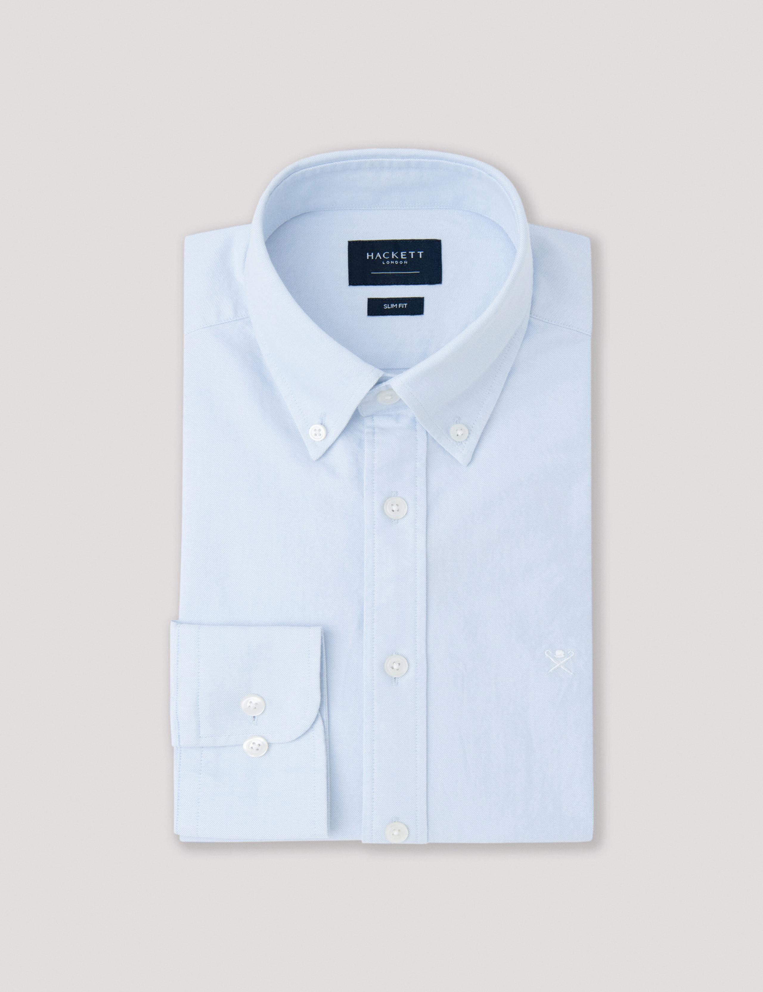 Slim Fit Pure Cotton Oxford Shirt 9 of 10