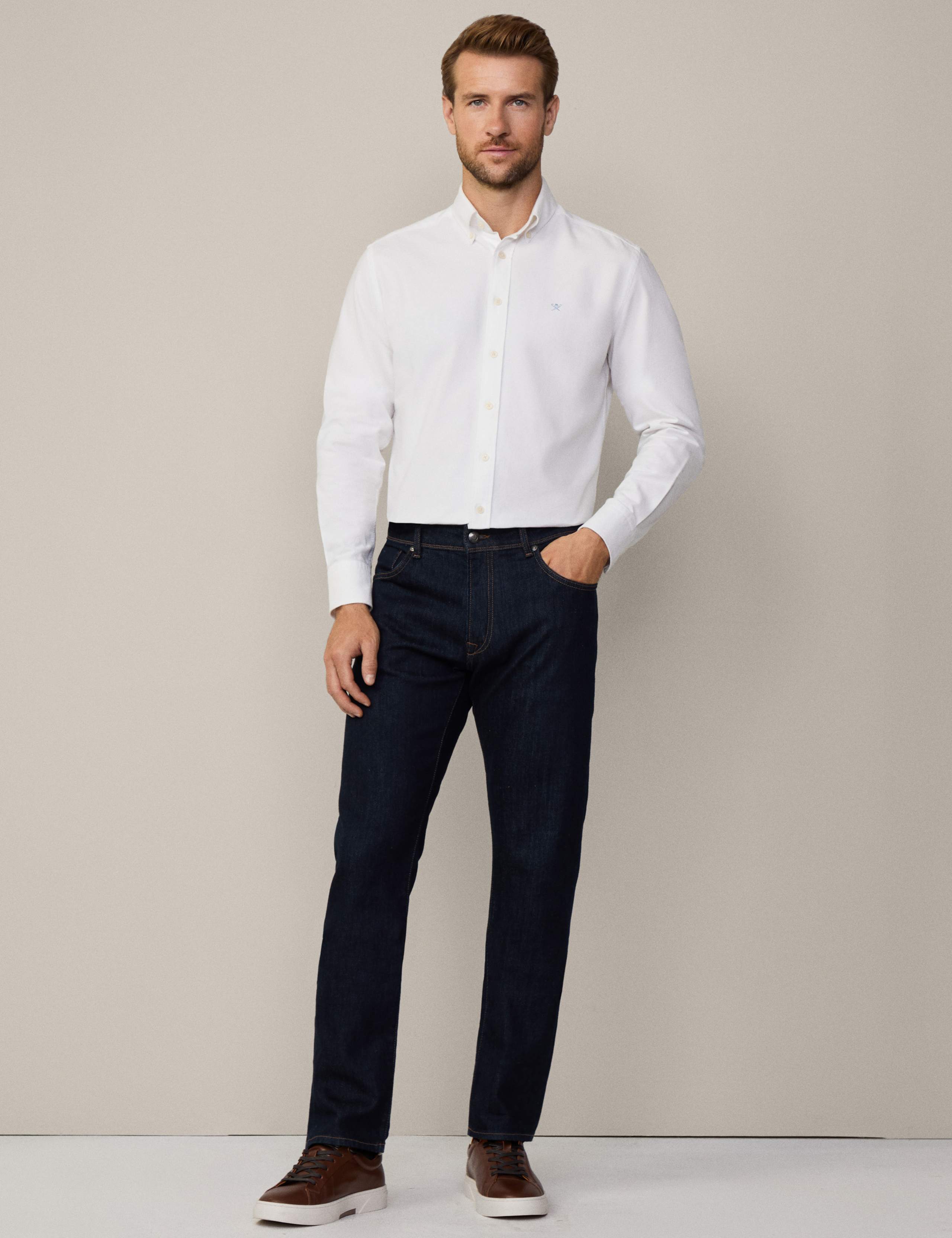 Slim Fit Pure Cotton Oxford Shirt 3 of 10