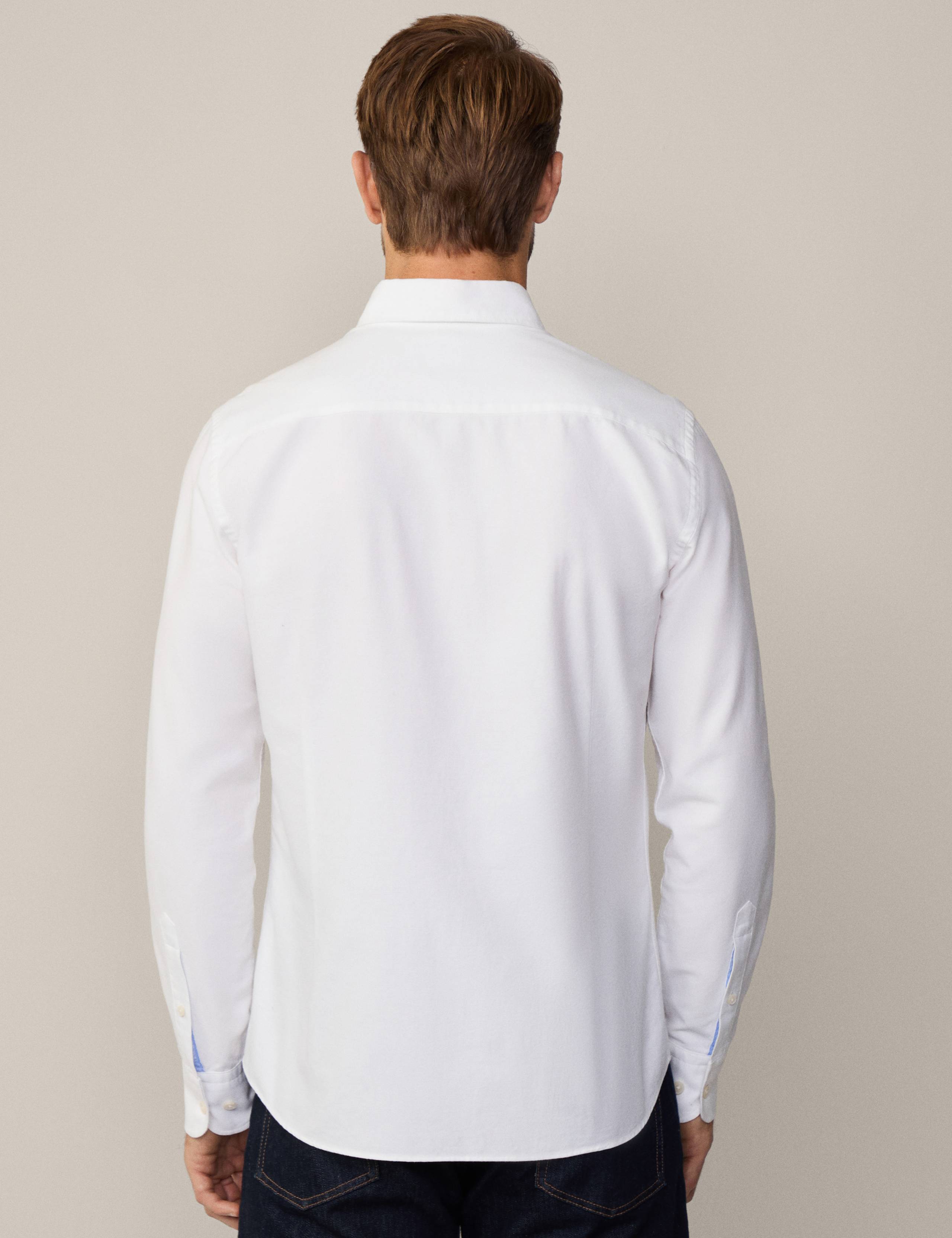 Slim Fit Pure Cotton Oxford Shirt 5 of 10