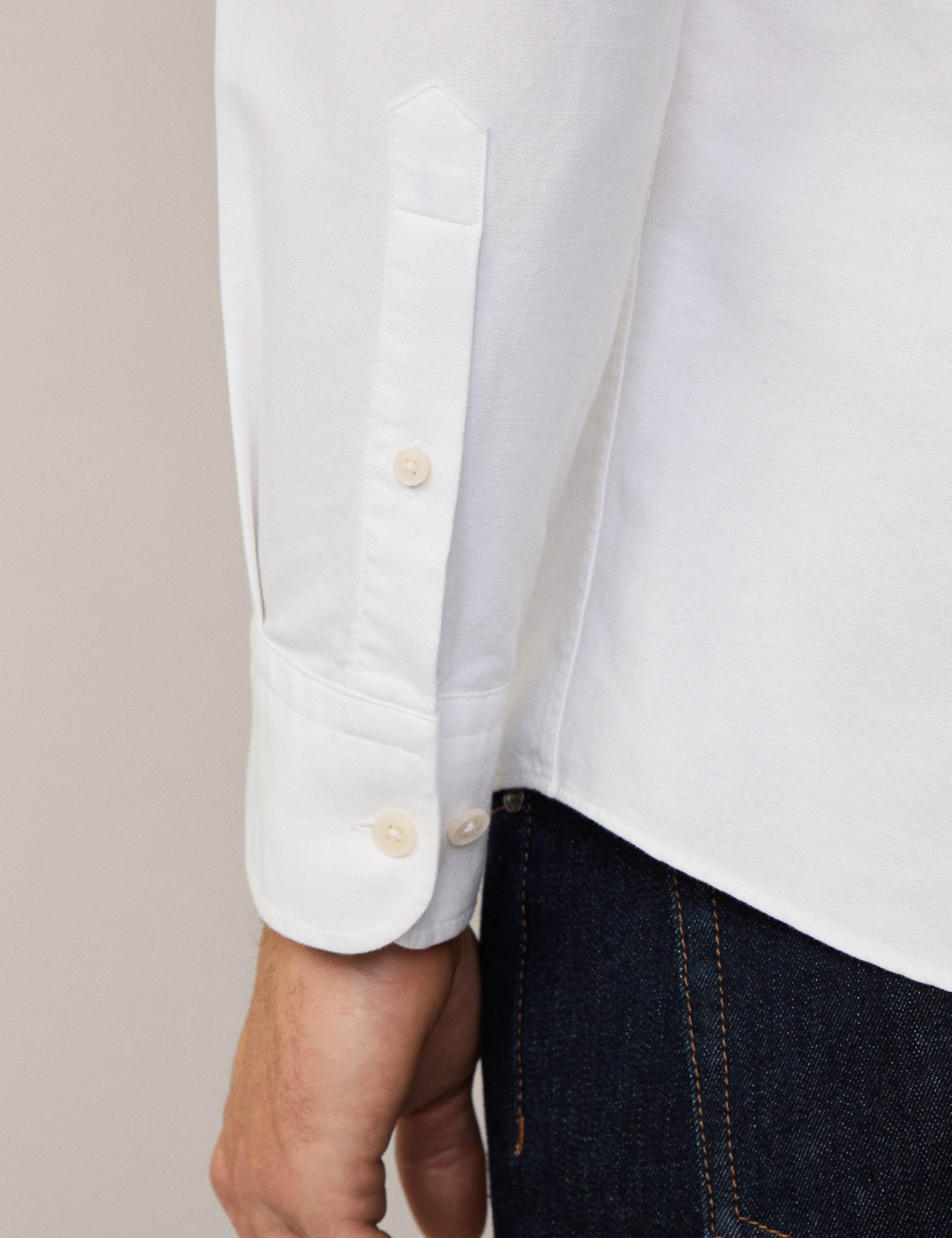 Slim Fit Pure Cotton Oxford Shirt 6 of 10