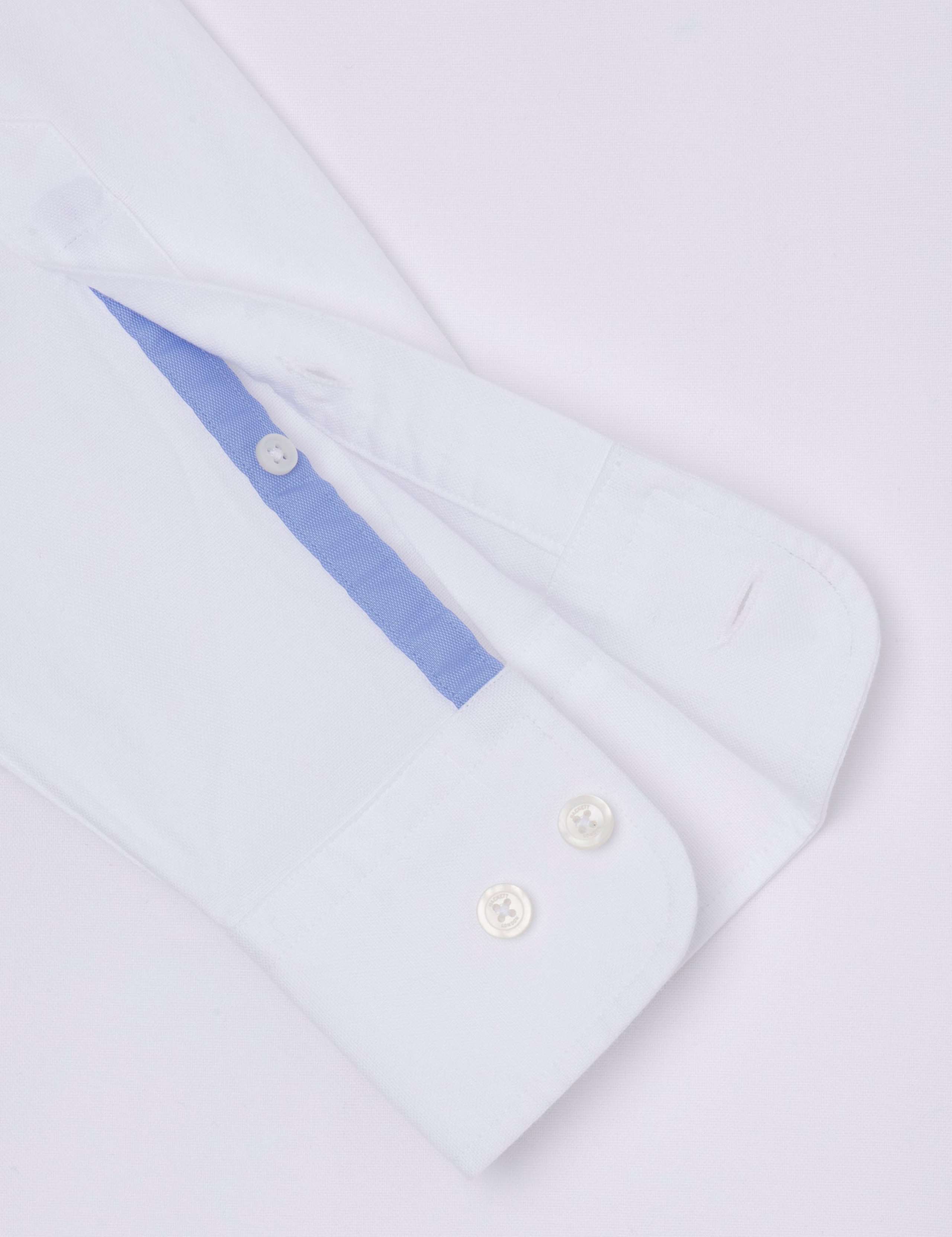 Slim Fit Pure Cotton Oxford Shirt 10 of 10