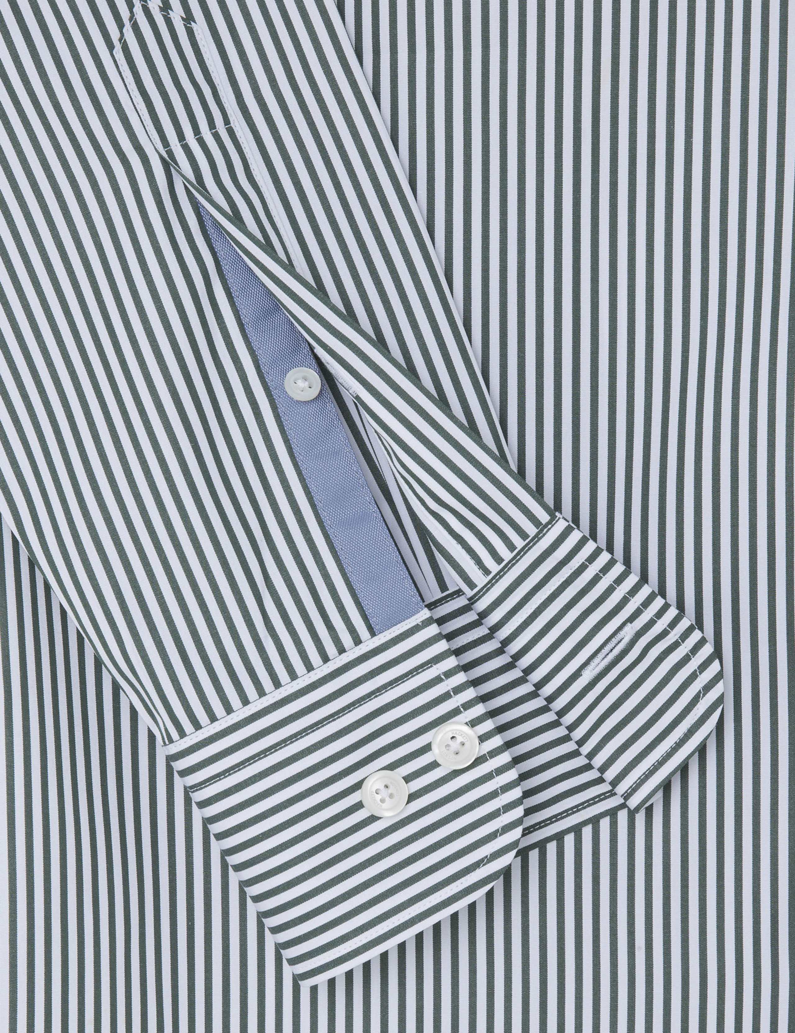 Regular Fit Pure Cotton Striped Oxford Shirt 10 of 10