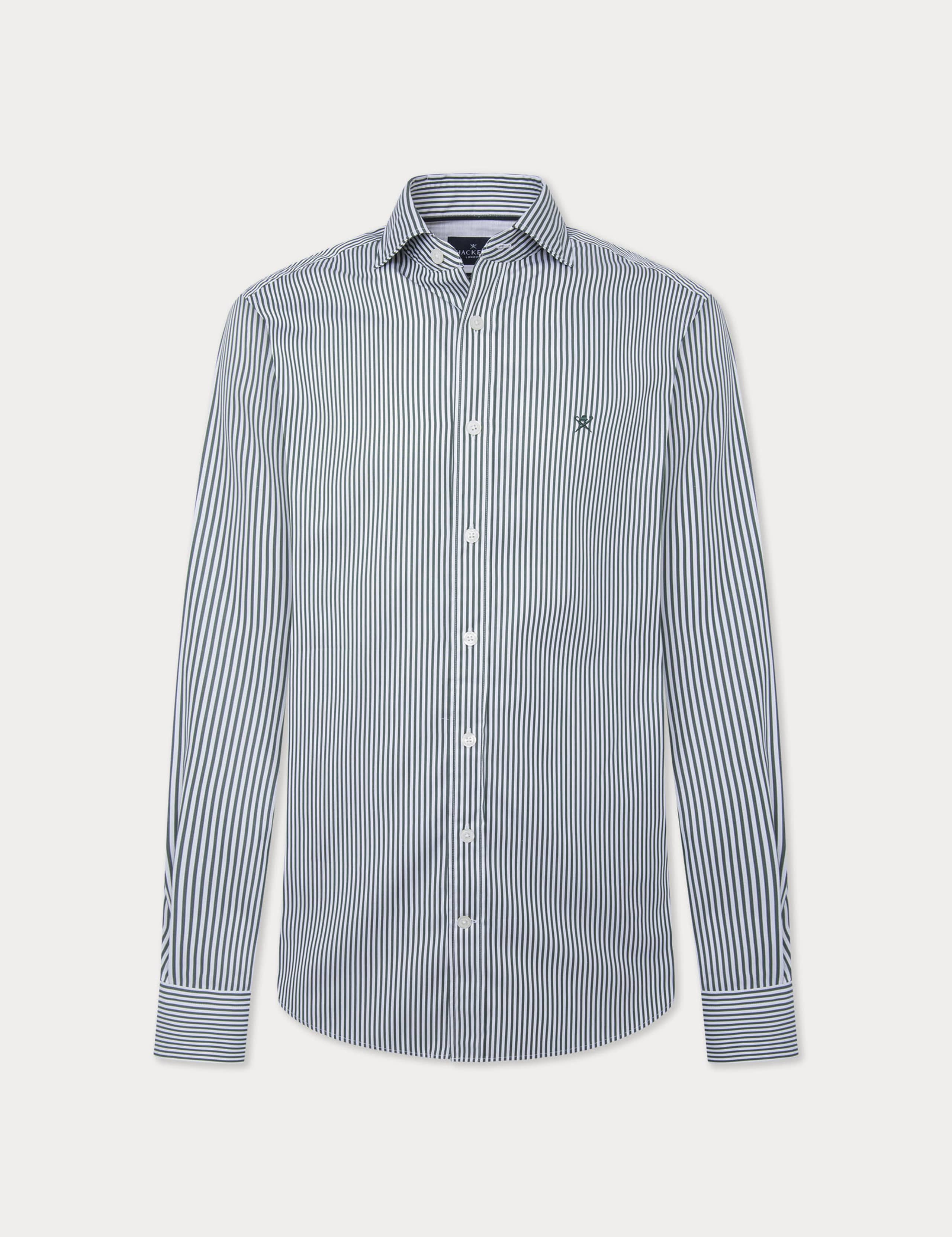 Regular Fit Pure Cotton Striped Oxford Shirt 2 of 10