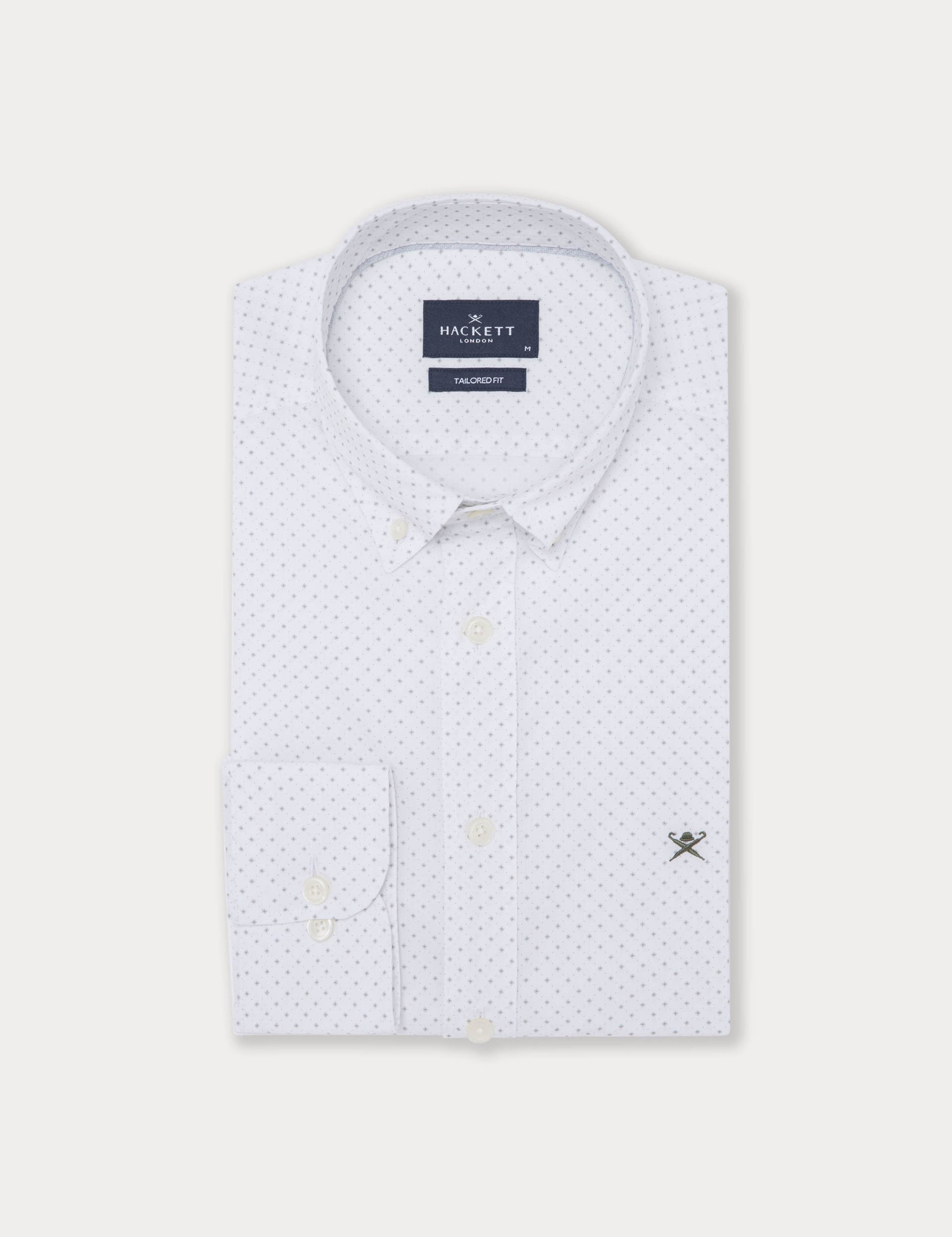 Pure Cotton Polka Dot Oxford Shirt 3 of 4