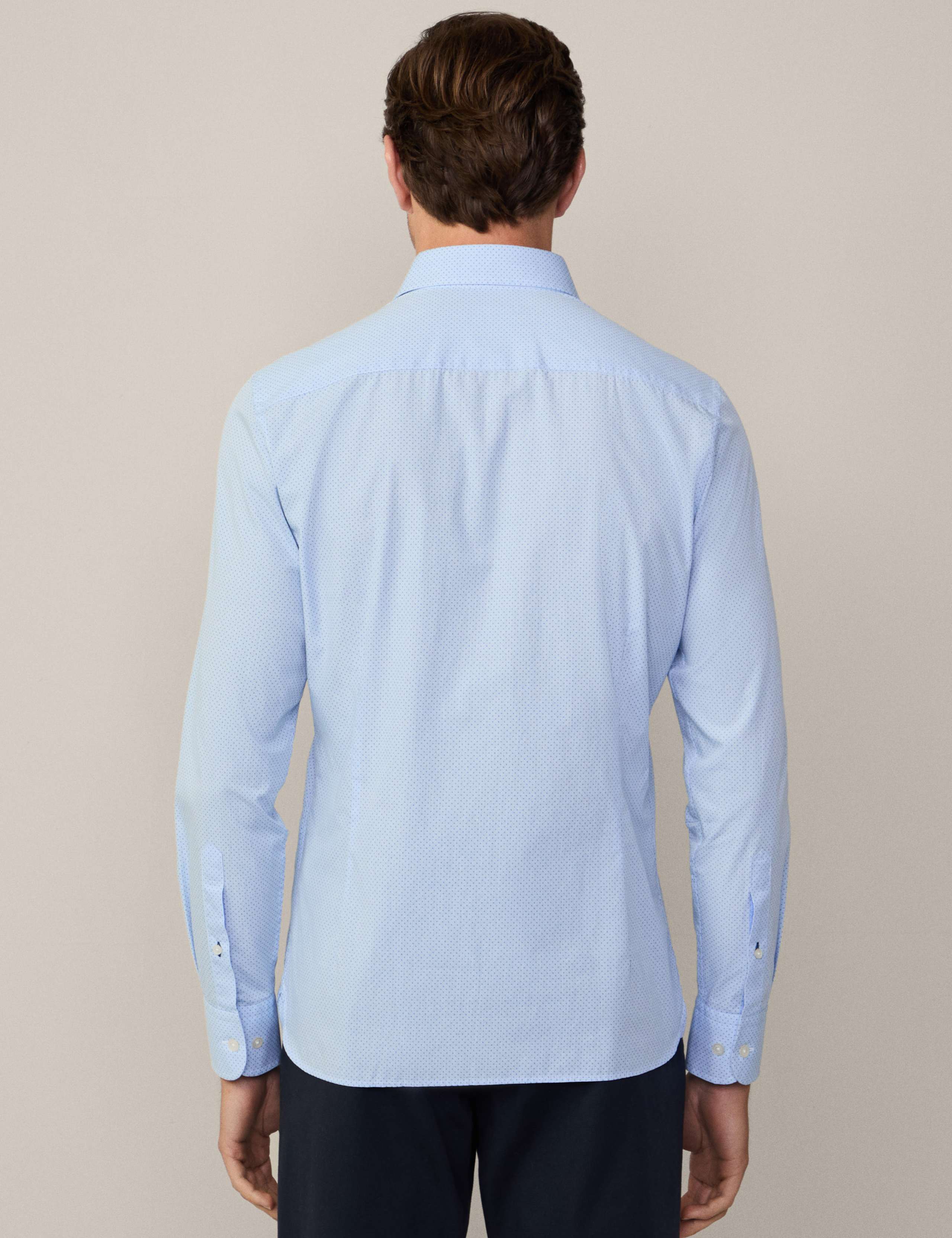 Pure Cotton Polka Dot Oxford Shirt 4 of 9