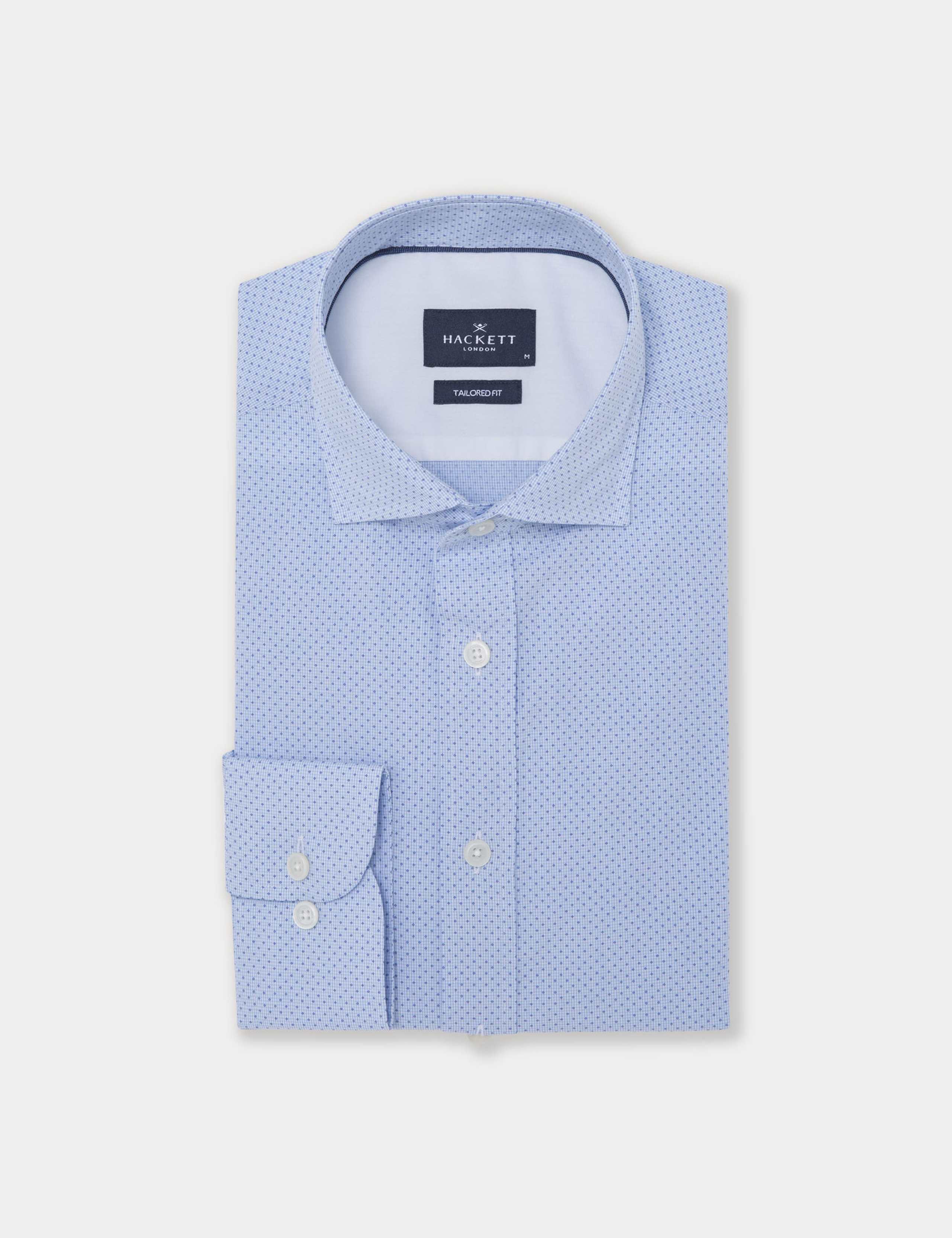 Pure Cotton Polka Dot Oxford Shirt 8 of 9