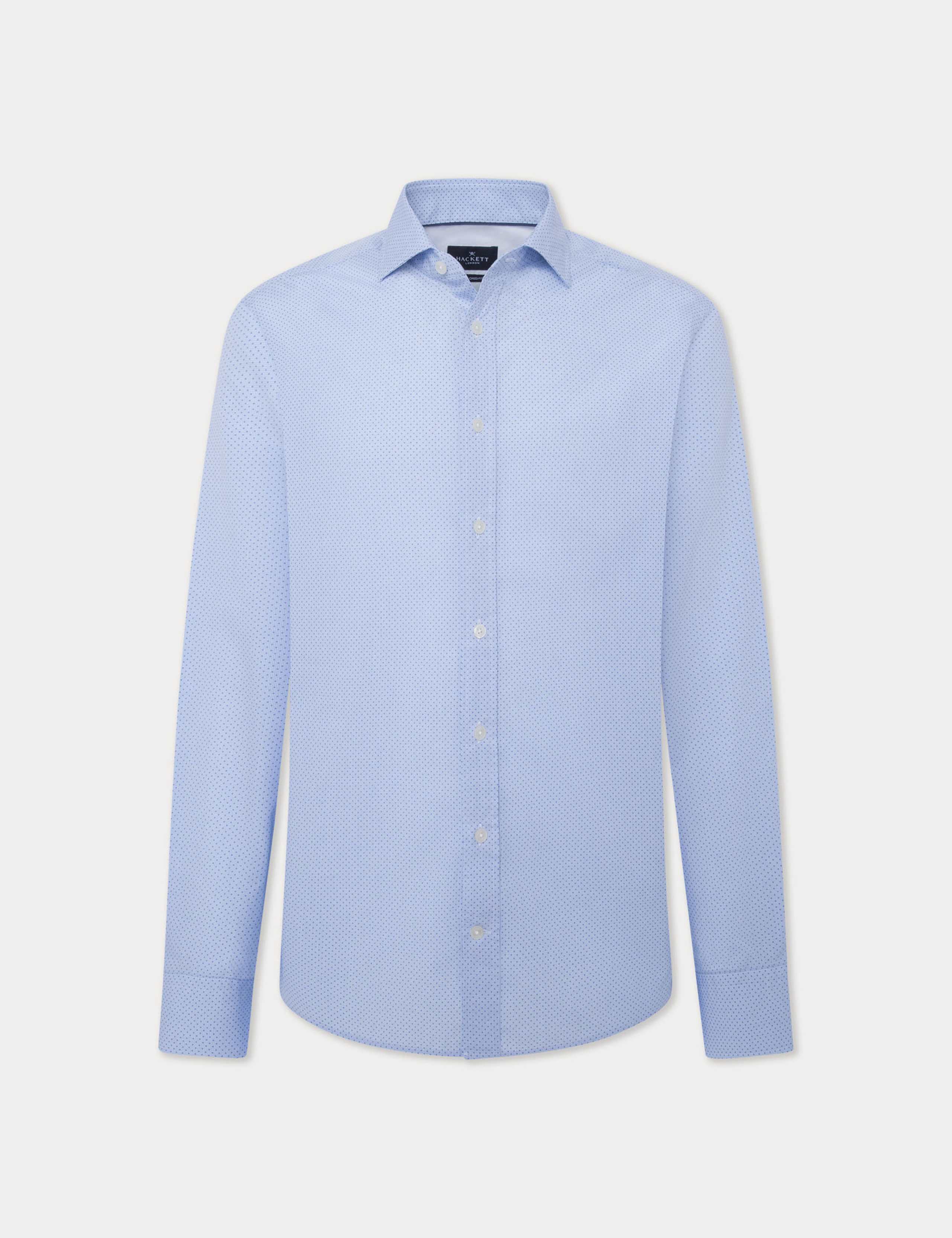 Pure Cotton Polka Dot Oxford Shirt 2 of 9