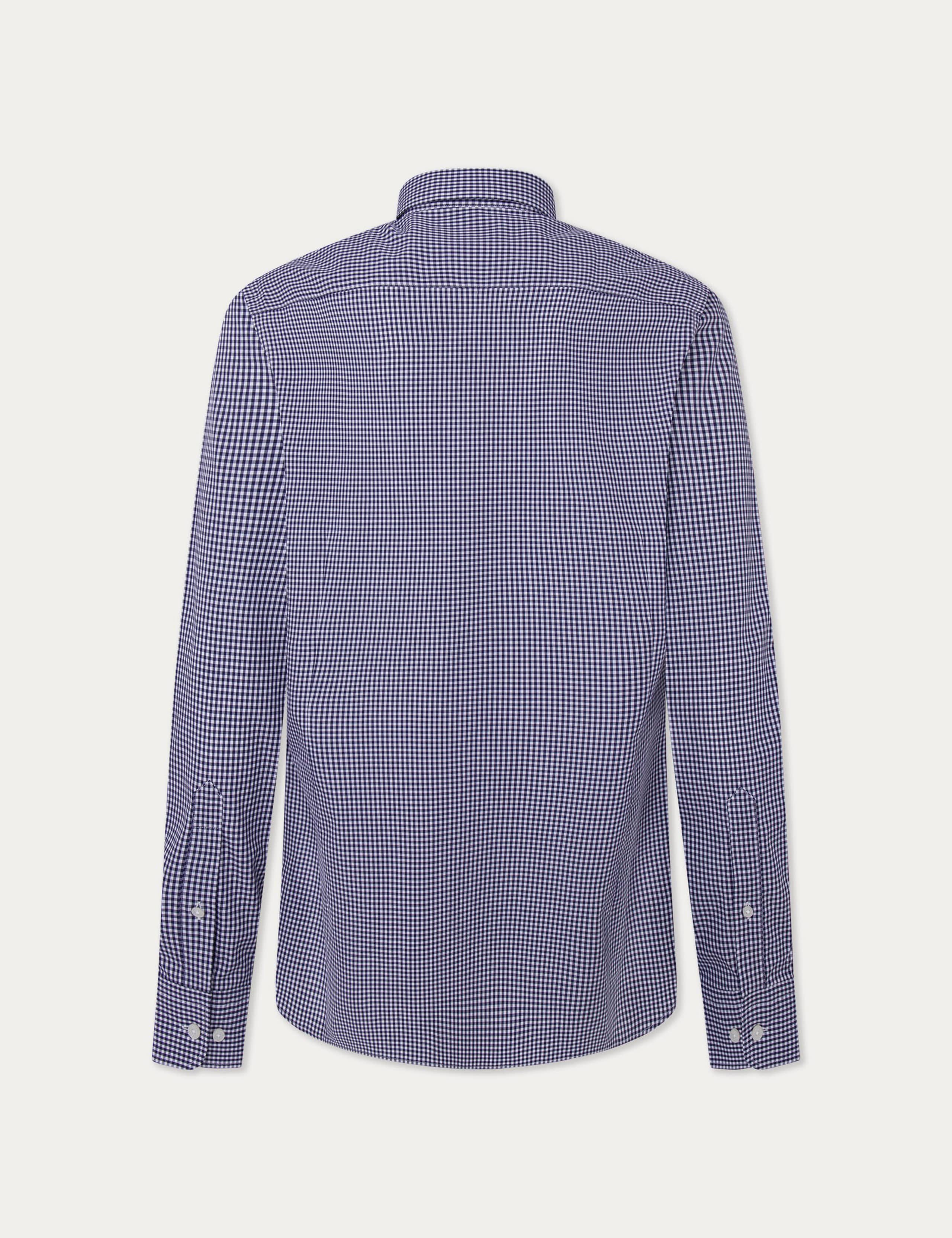 Pure Cotton Check Oxford Shirt 8 of 10