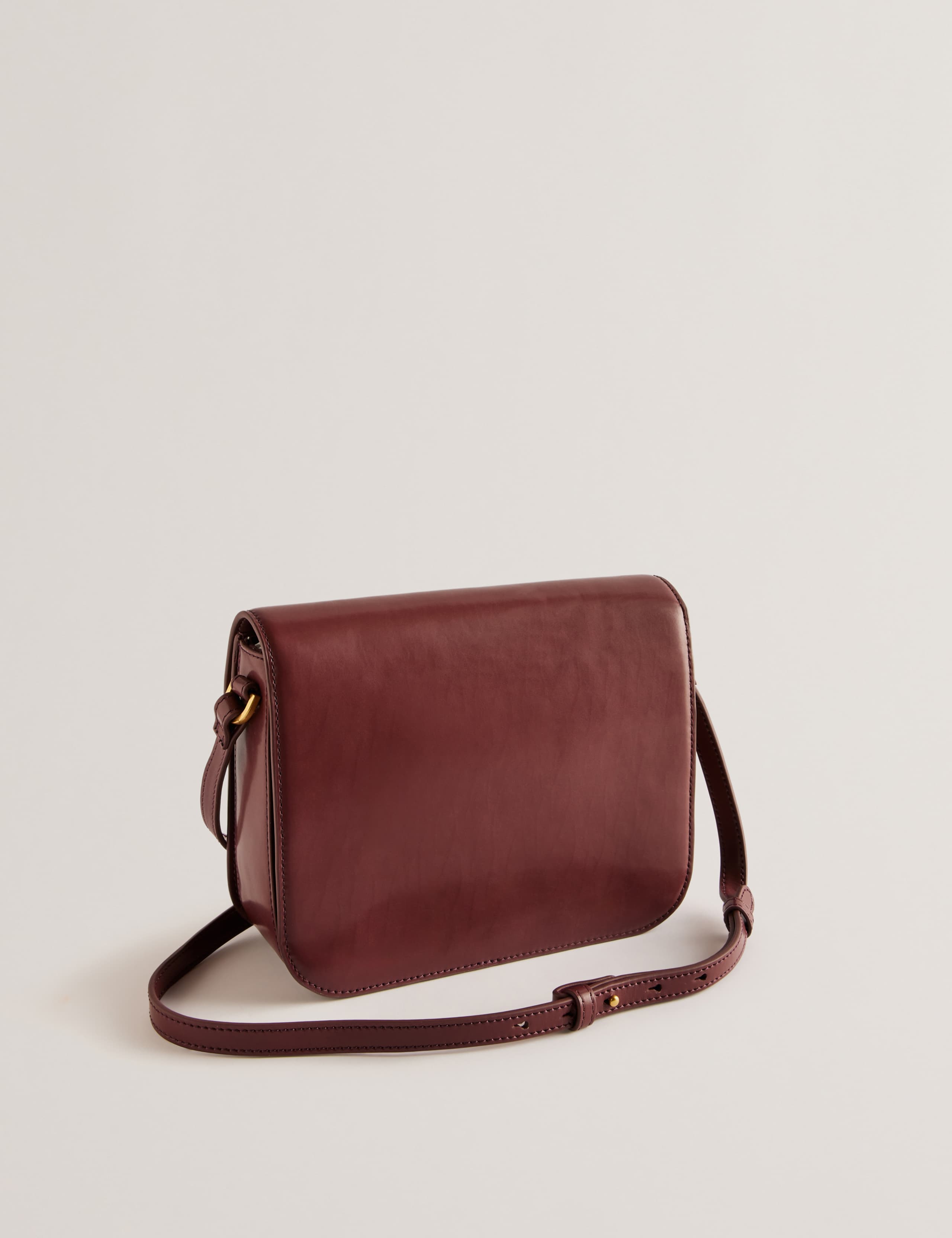 Kkayli Polished Leather Satchel Bag 2 of 2