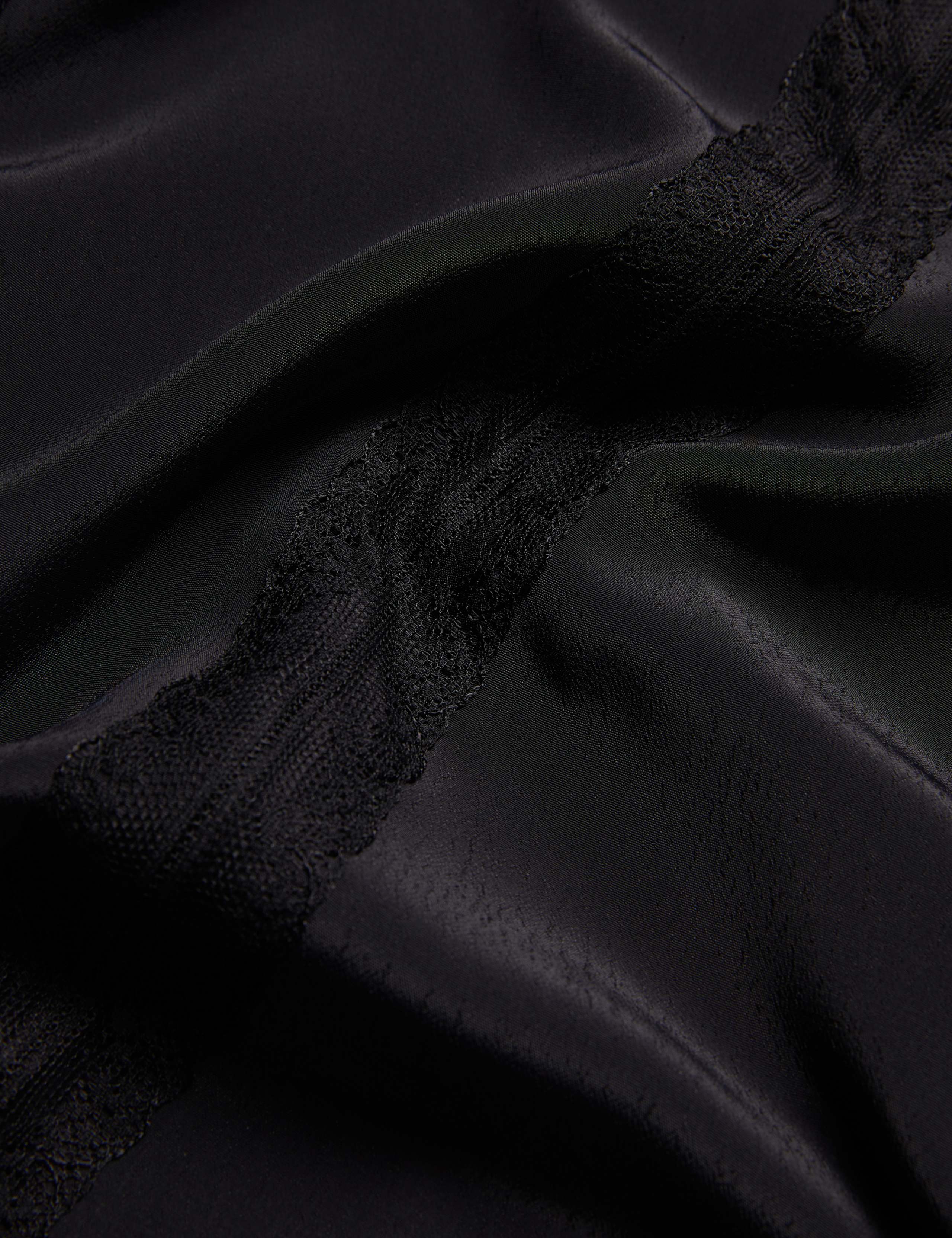 Cowl Neck Lace Insert Midaxi Slip Dress 5 of 6