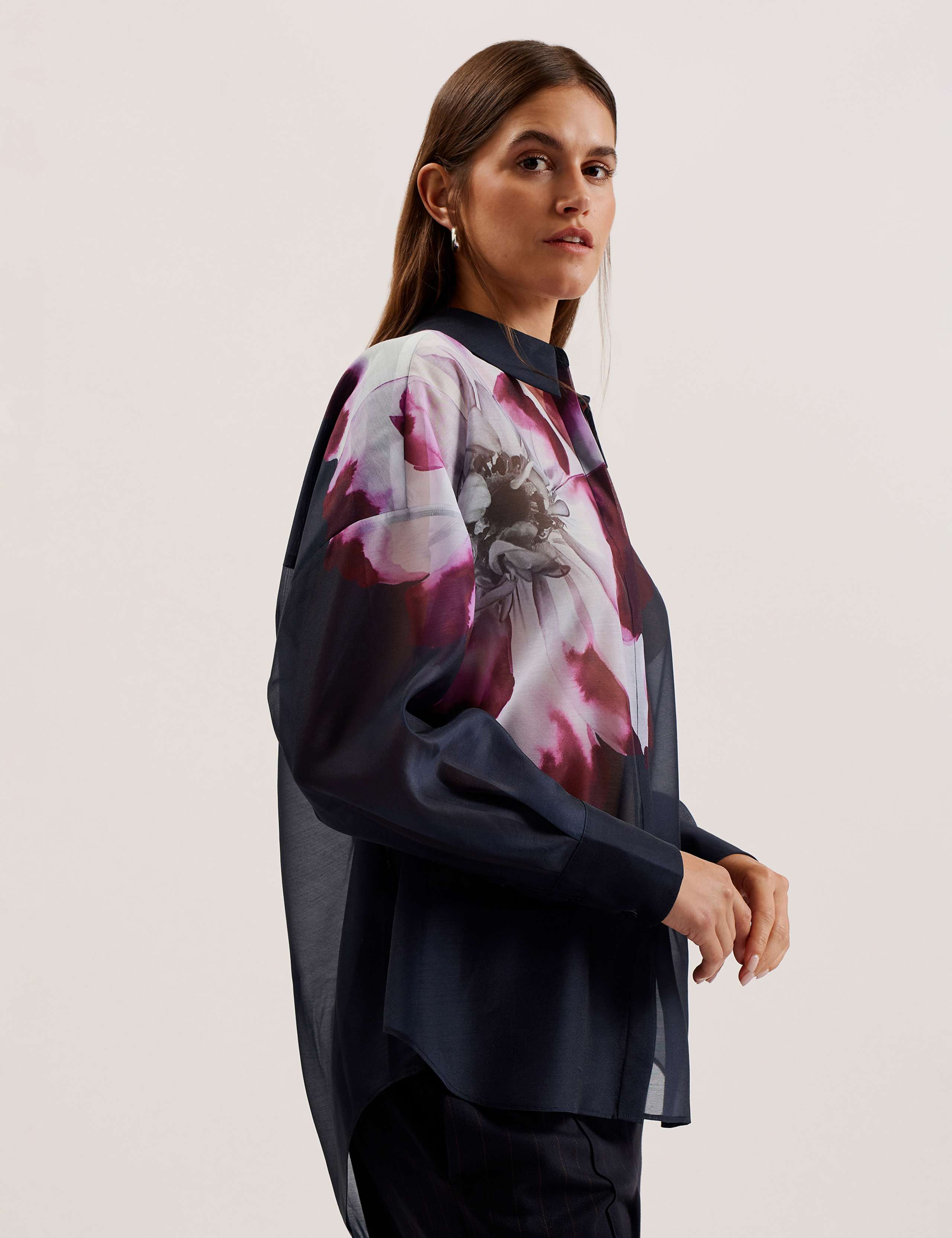 Printed Oversized Shirt 2 of 3