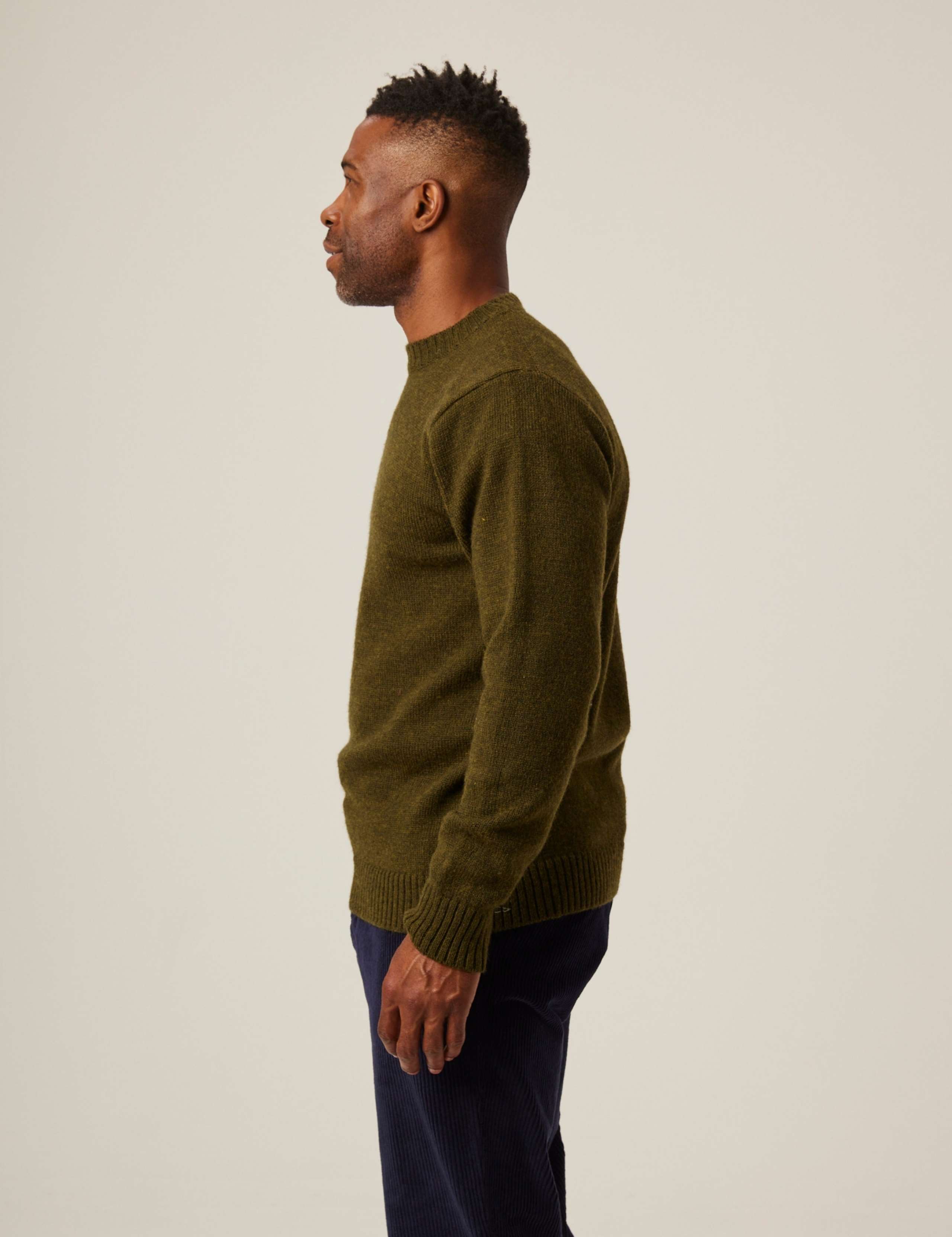 Pure Wool Crew Neck Jumper 4 of 6